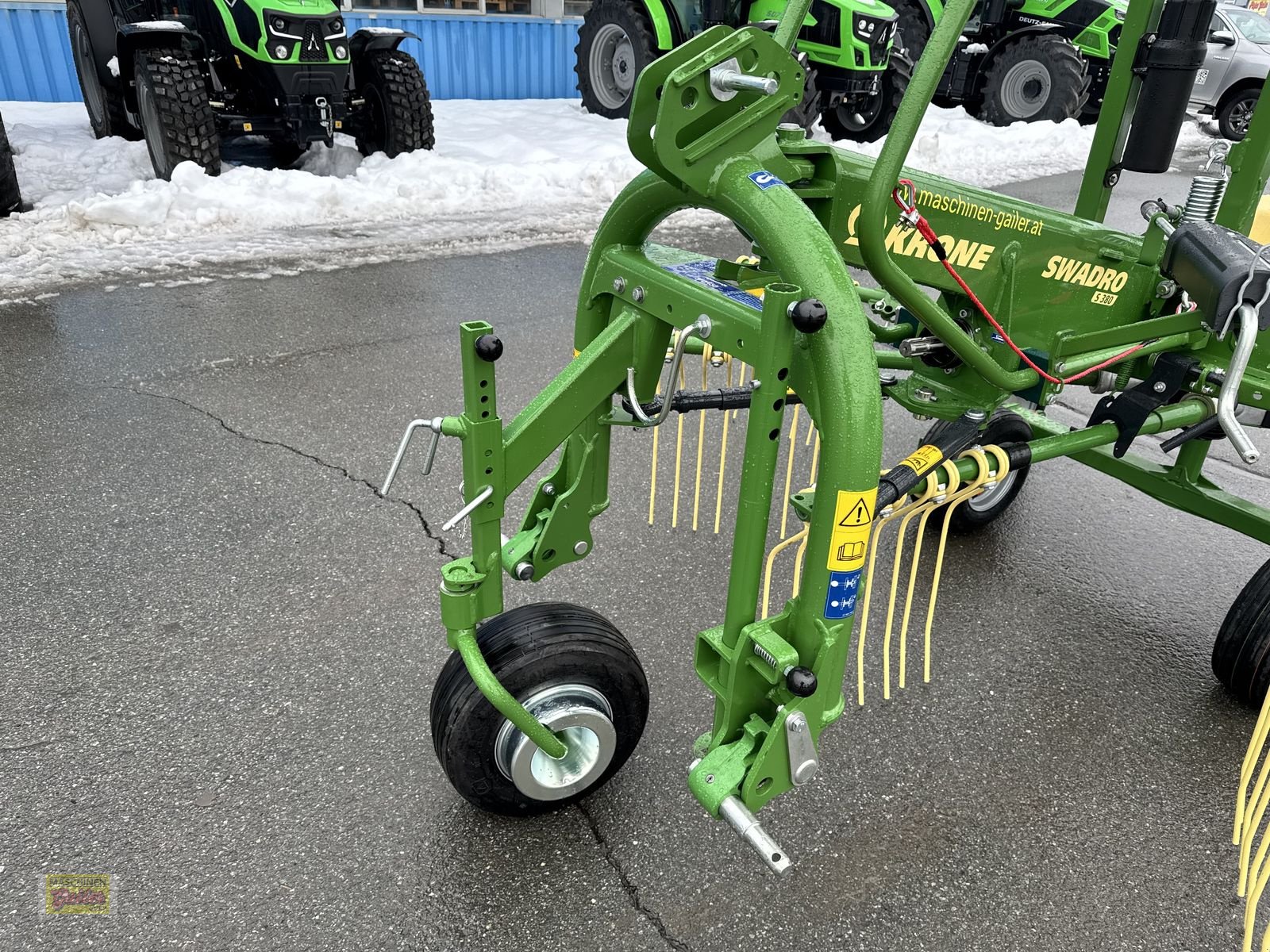 Schwader typu Krone Swadro S 380 Einkreiselschwader, Neumaschine w Kötschach (Zdjęcie 10)