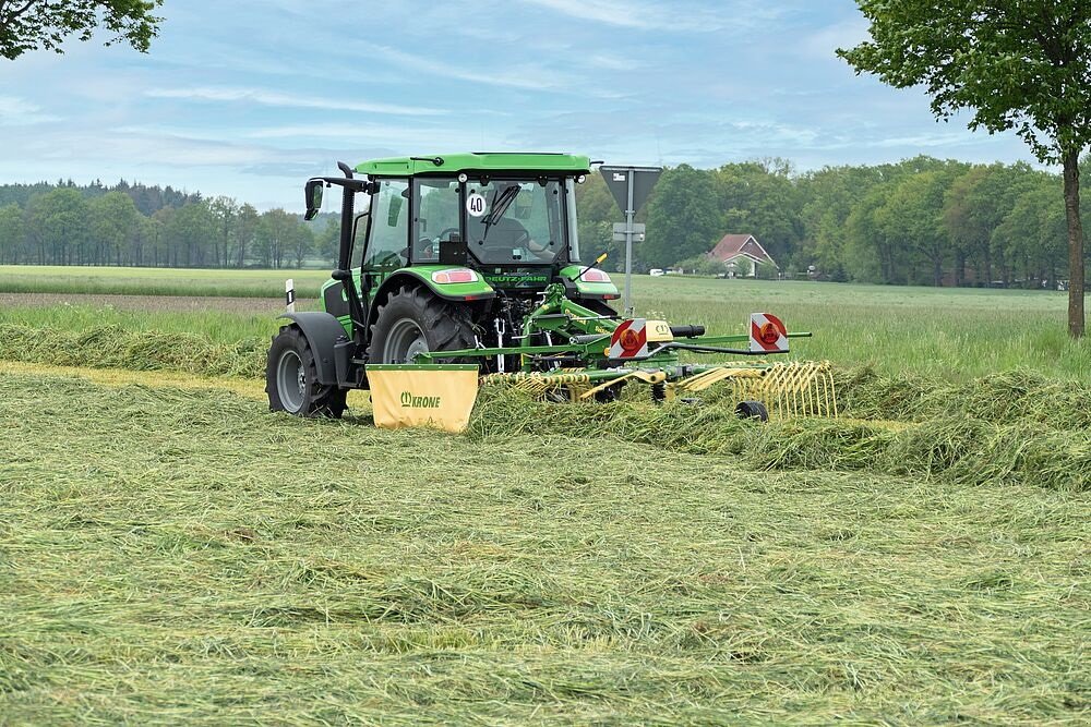 Schwader Türe ait Krone Swadro S 380, Gebrauchtmaschine içinde Store Heddinge (resim 3)