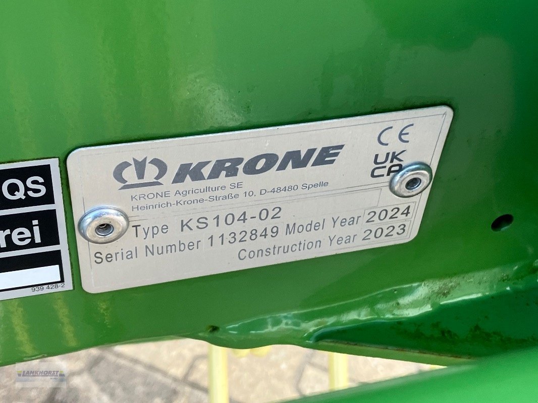 Schwader del tipo Krone SWADRO S 380, Neumaschine en Aurich (Imagen 10)