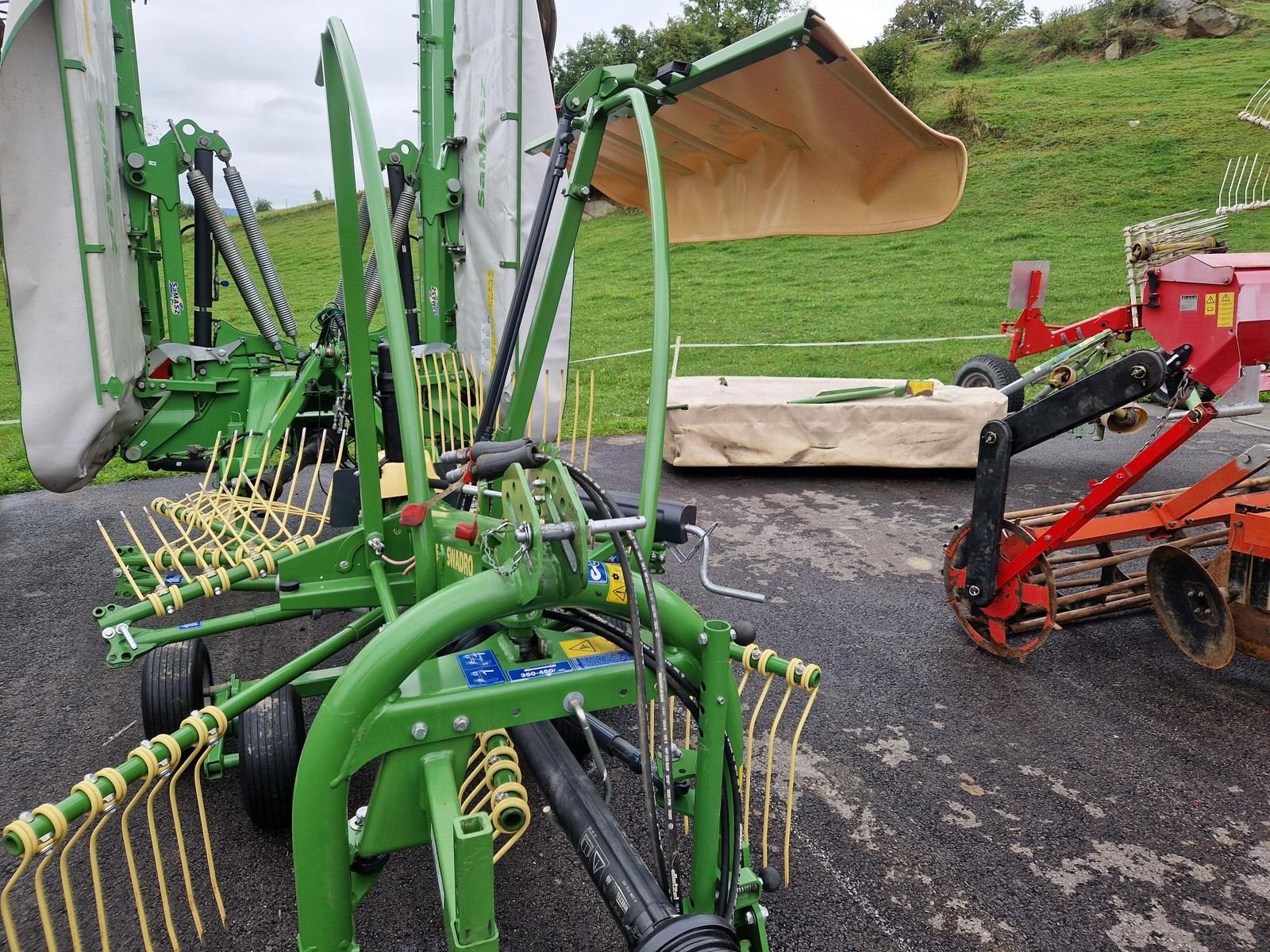 Schwader of the type Krone SWADRO S 380, Gebrauchtmaschine in Grünbach (Picture 8)