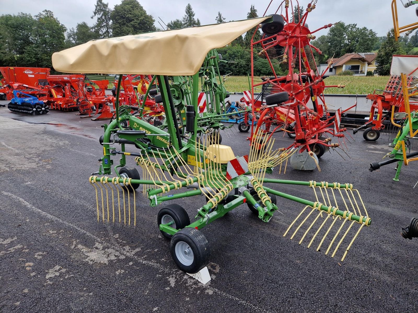 Schwader of the type Krone SWADRO S 380, Gebrauchtmaschine in Grünbach (Picture 4)