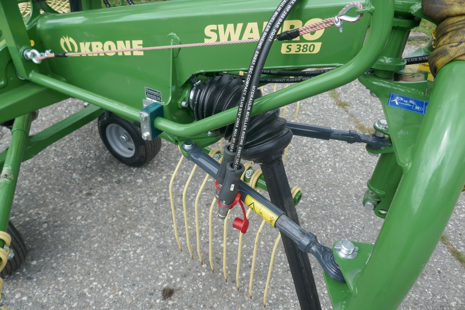 Schwader of the type Krone Swadro S 380, Gebrauchtmaschine in Villach (Picture 9)