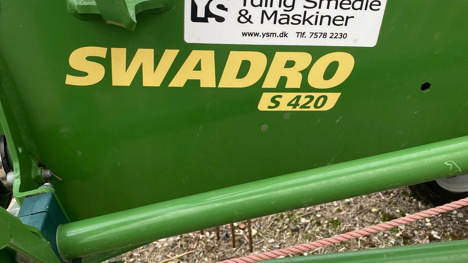Schwader typu Krone Swadro S 420 Swadro S 420, Gebrauchtmaschine w Skærbæk (Zdjęcie 3)