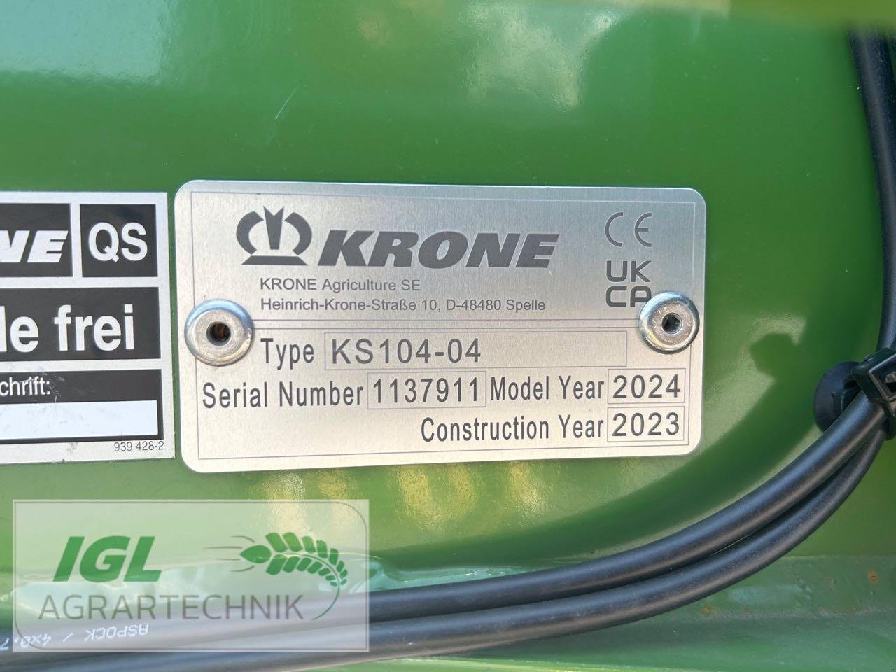 Schwader типа Krone Swadro S 460 (KS104-04), Neumaschine в Nabburg (Фотография 5)