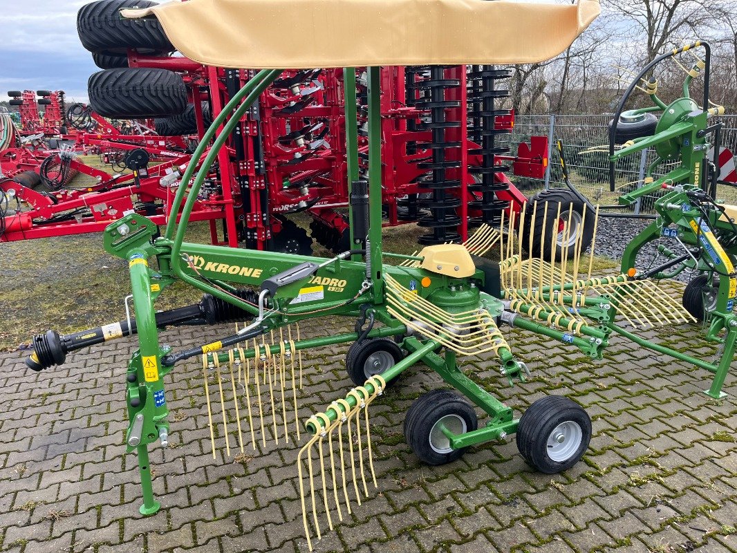 Schwader of the type Krone Swadro S380, Neumaschine in Ebersbach (Picture 2)