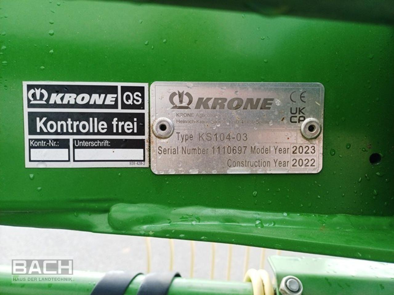 Schwader του τύπου Krone SWADRO S420, Gebrauchtmaschine σε Boxberg-Seehof (Φωτογραφία 5)