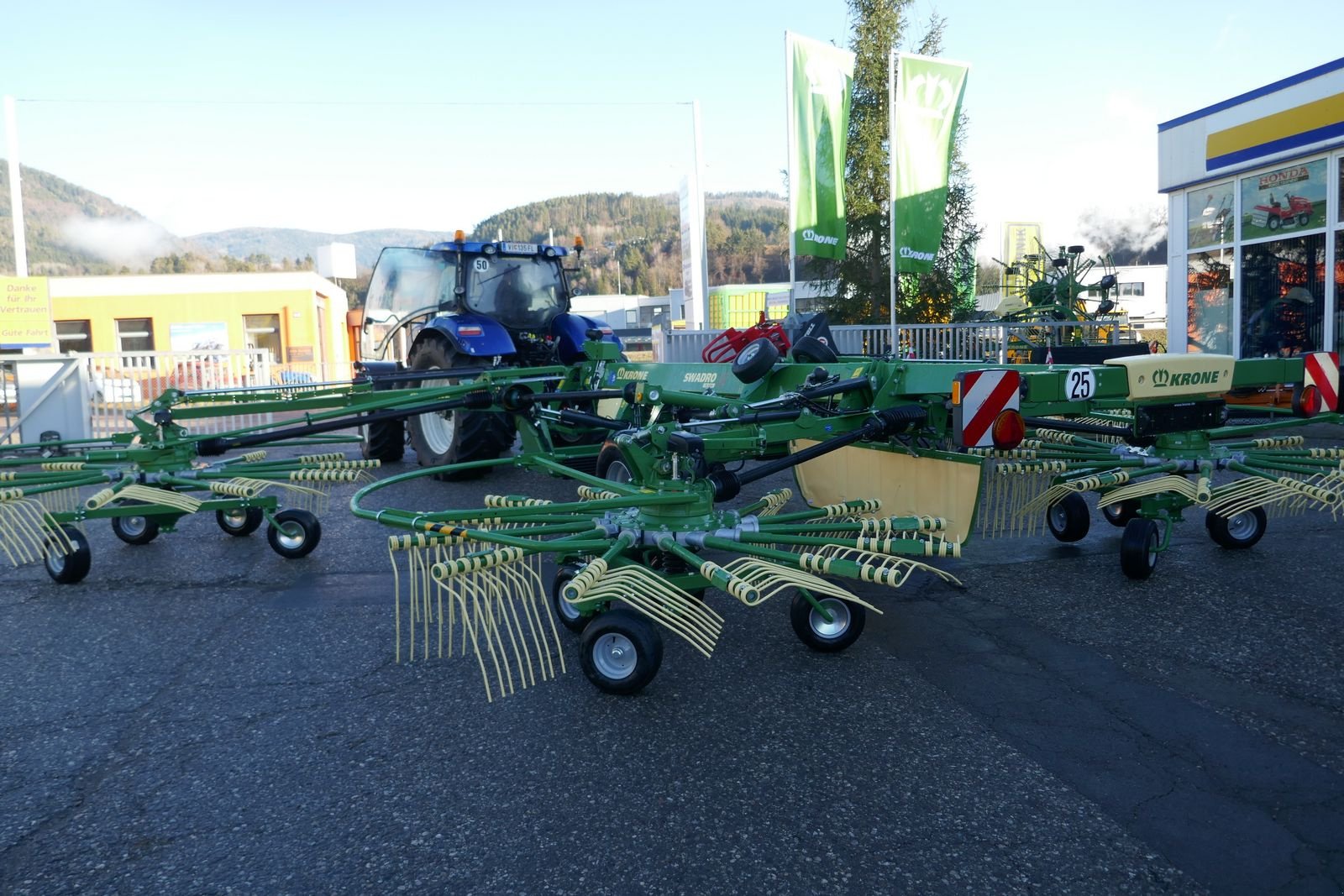 Schwader типа Krone Swadro TC 1250 Plus, Gebrauchtmaschine в Villach (Фотография 8)