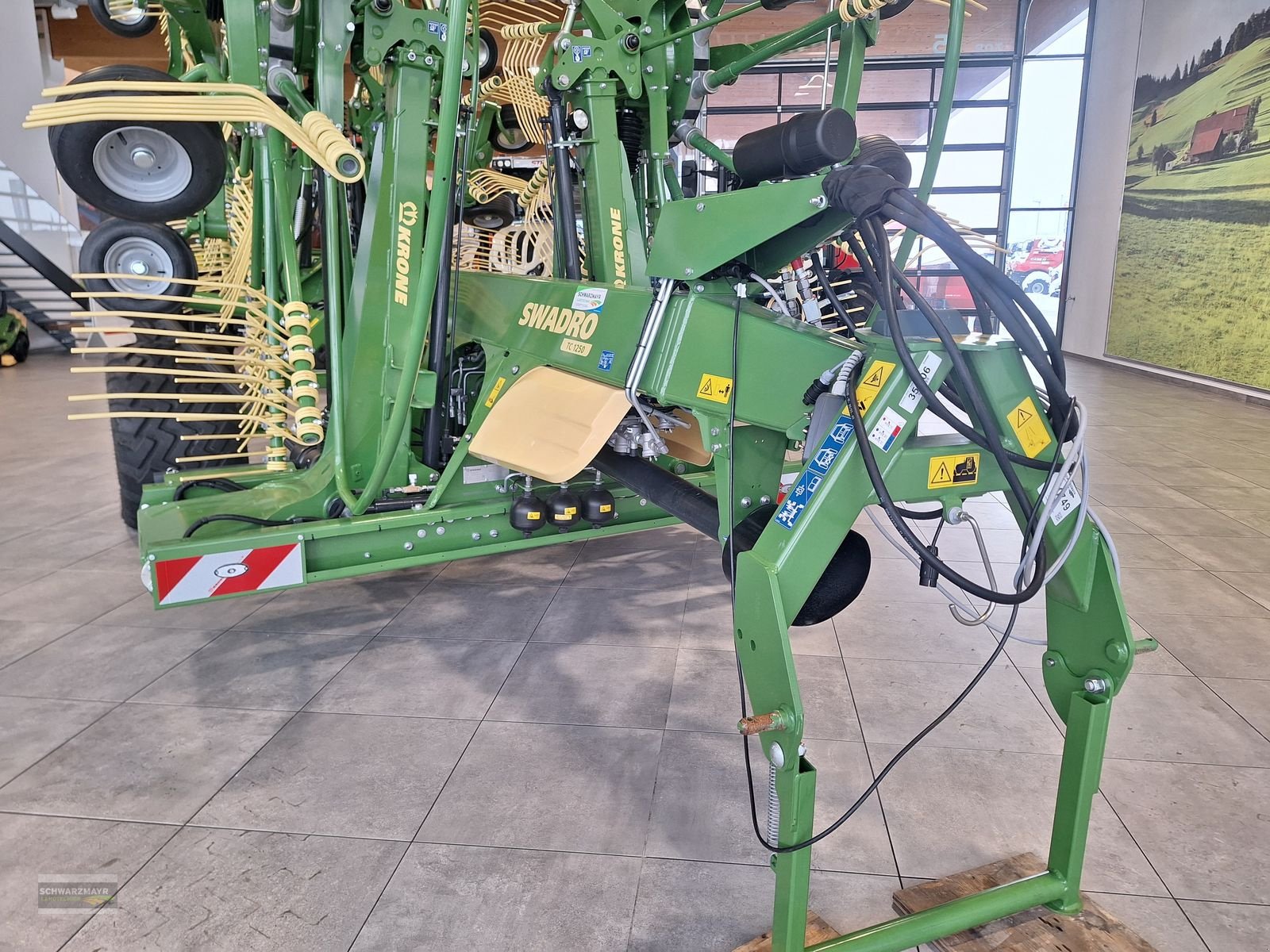 Schwader του τύπου Krone Swadro TC 1250, Neumaschine σε Gampern (Φωτογραφία 18)