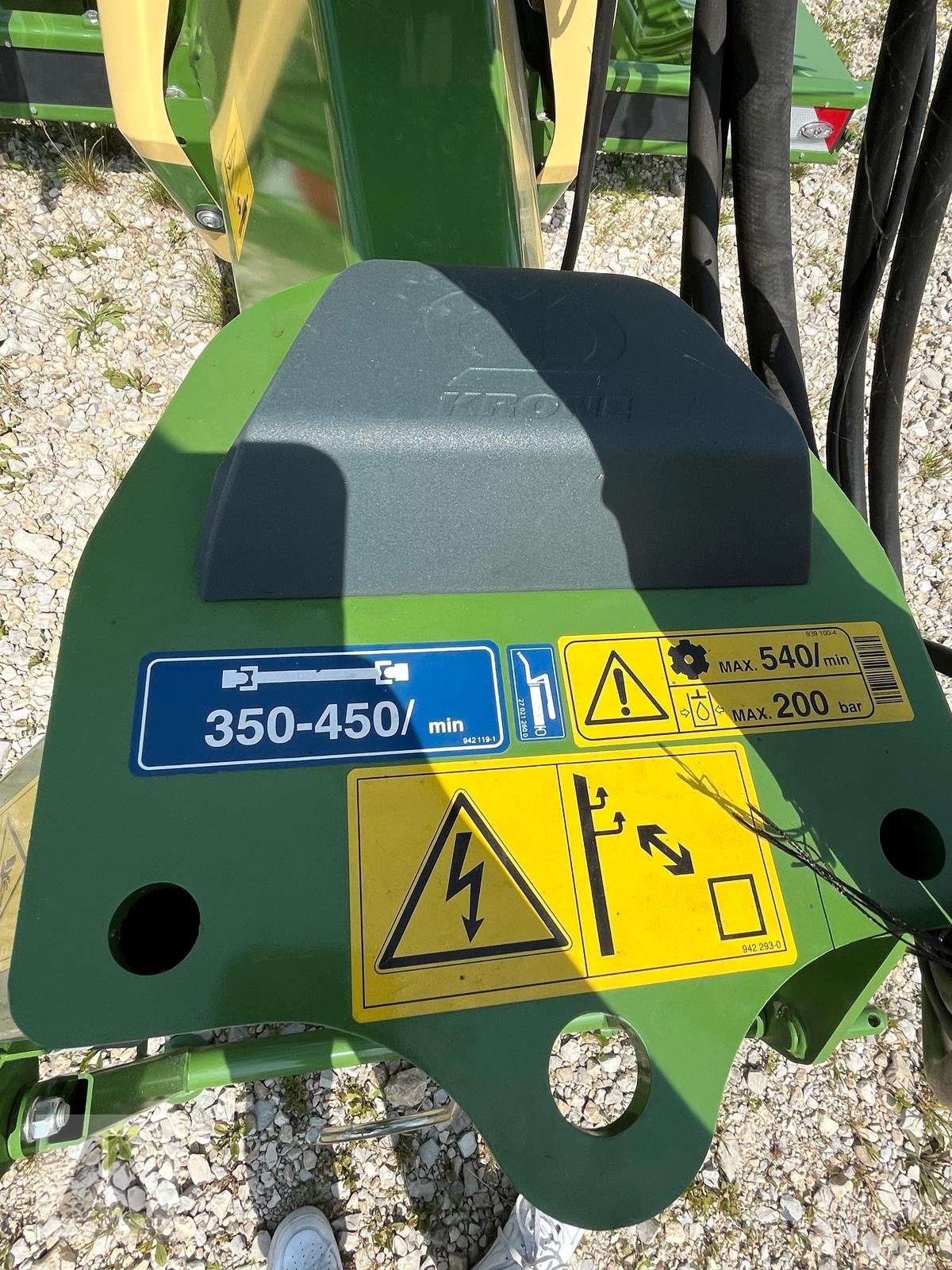 Schwader des Typs Krone Swadro TC 1370 Vierkreiselschwader, Neumaschine in Regensburg (Bild 7)