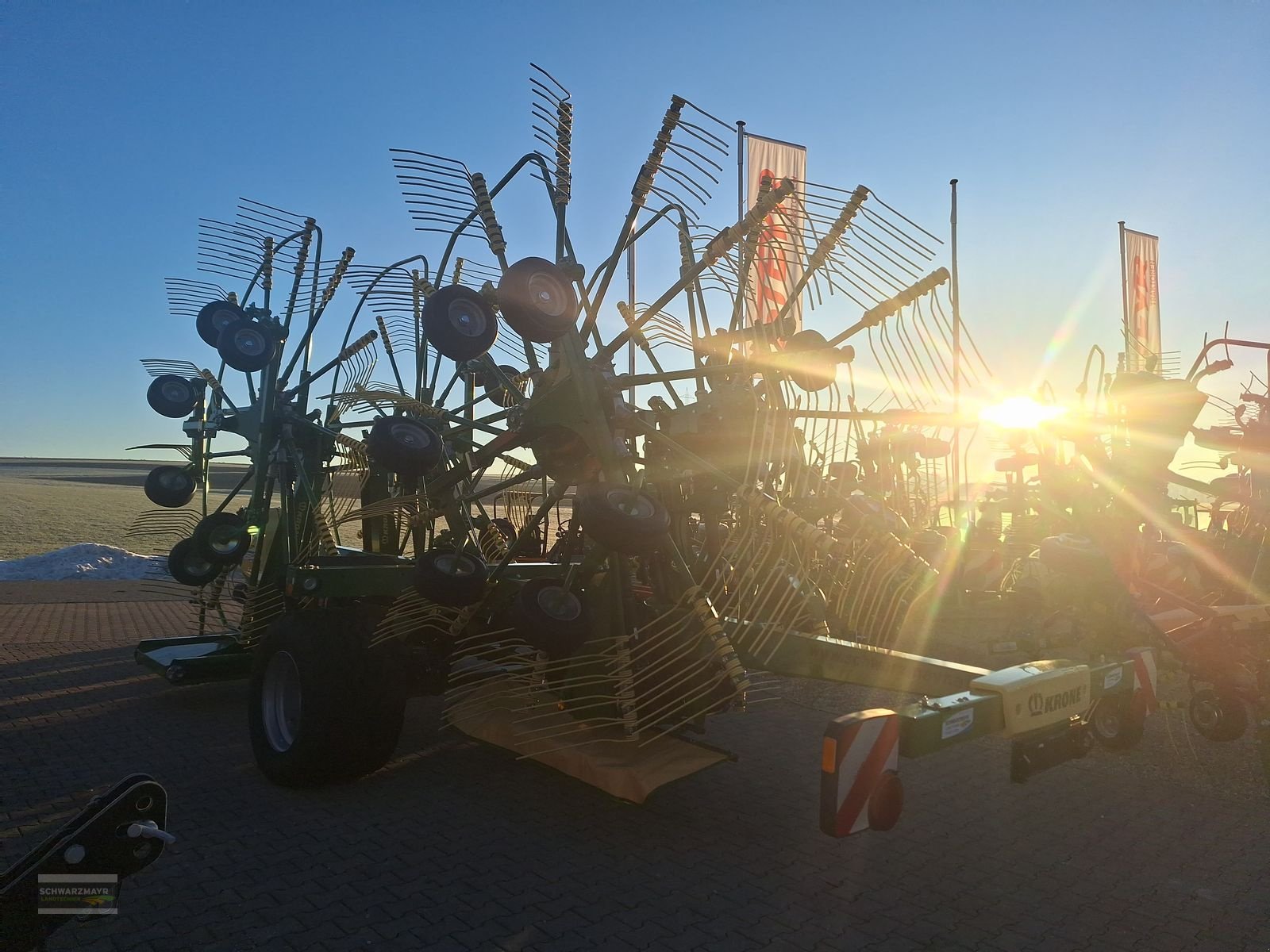 Schwader του τύπου Krone Swadro TC 1370, Vorführmaschine σε Aurolzmünster (Φωτογραφία 7)