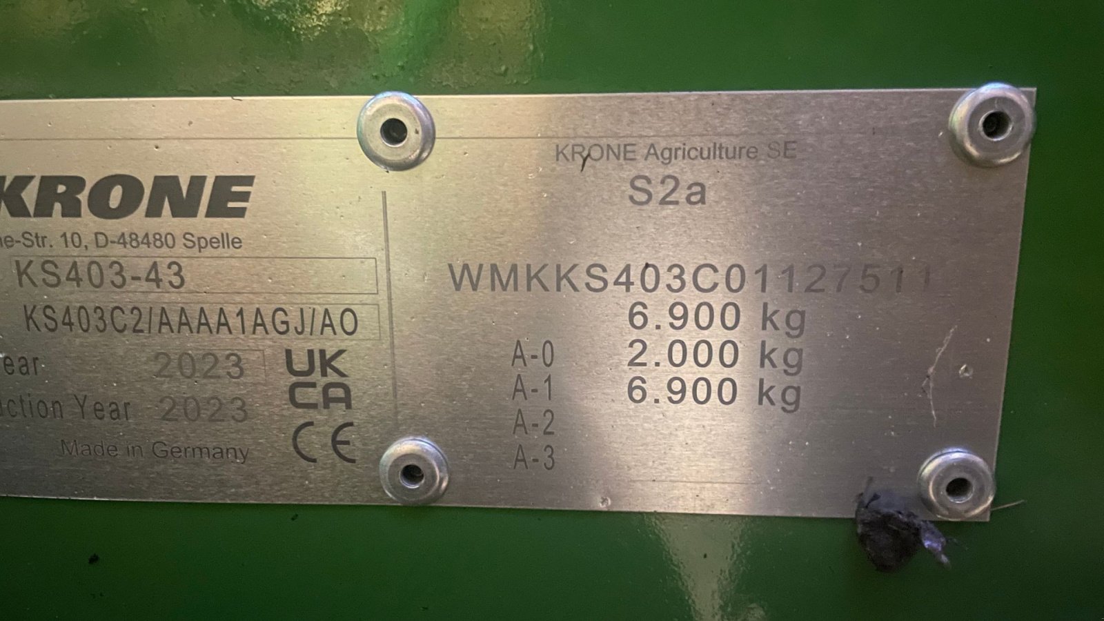 Schwader от тип Krone Swadro TC 1570 Swadro TC1570, Gebrauchtmaschine в Ribe (Снимка 8)