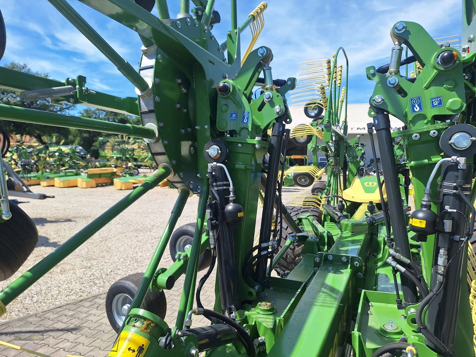 Schwader of the type Krone Swadro TC 1570, Vorführmaschine in Aurolzmünster (Picture 12)