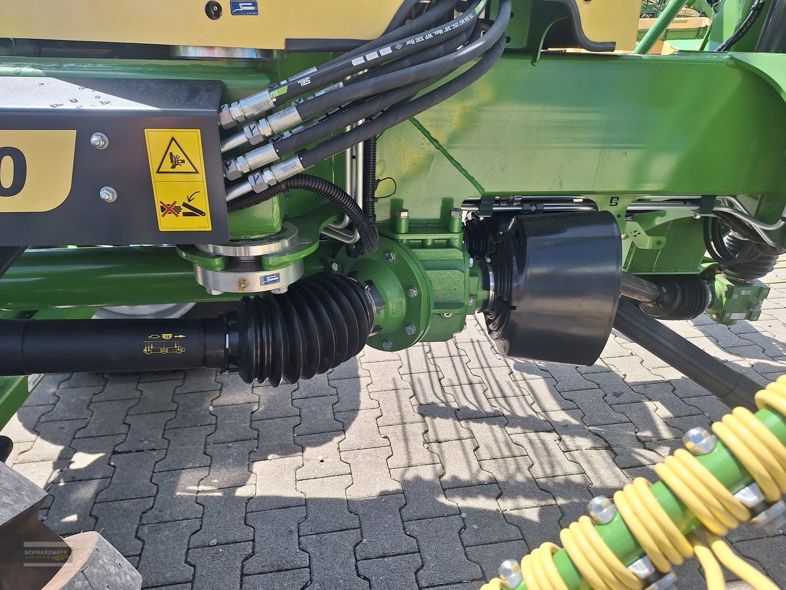 Schwader of the type Krone Swadro TC 1570, Vorführmaschine in Aurolzmünster (Picture 19)