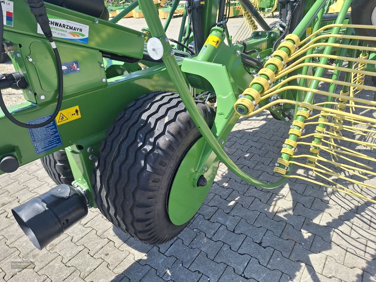 Schwader of the type Krone Swadro TC 1570, Vorführmaschine in Aurolzmünster (Picture 10)