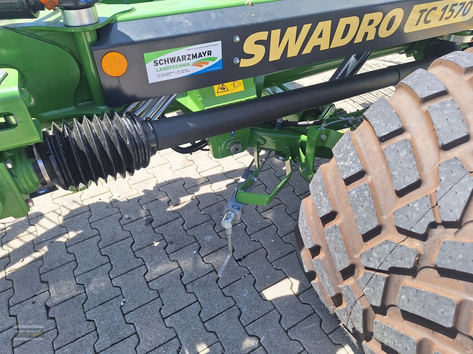 Schwader of the type Krone Swadro TC 1570, Vorführmaschine in Aurolzmünster (Picture 16)