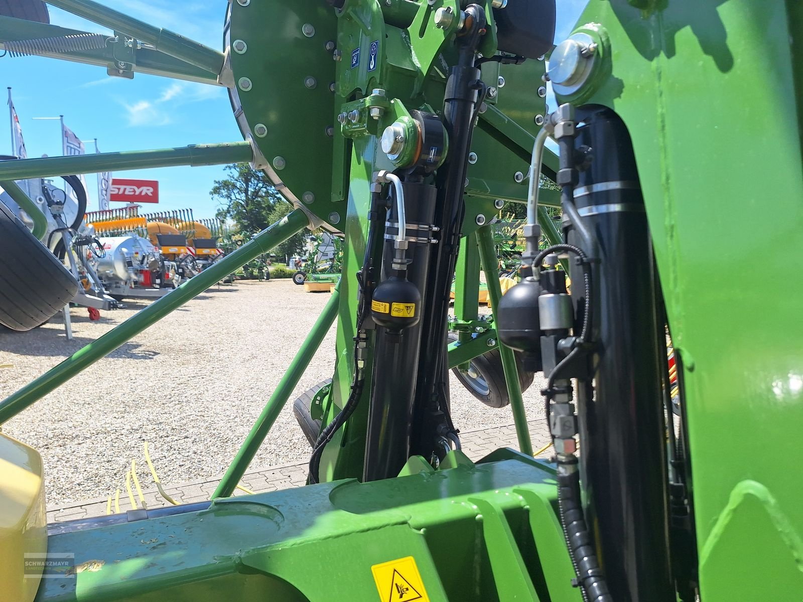 Schwader of the type Krone Swadro TC 1570, Vorführmaschine in Aurolzmünster (Picture 21)