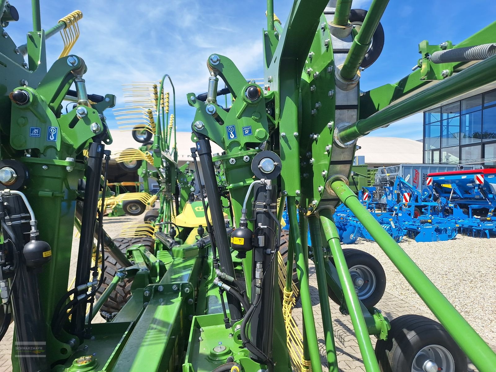 Schwader of the type Krone Swadro TC 1570, Vorführmaschine in Aurolzmünster (Picture 13)