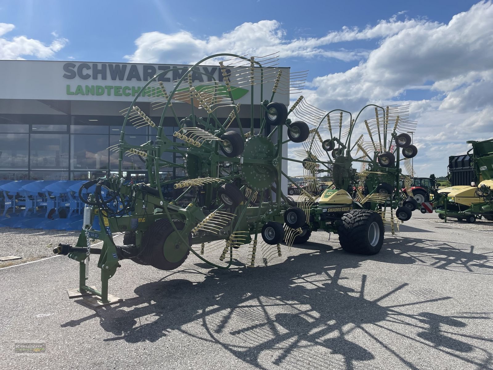 Schwader Türe ait Krone Swadro TC 1570, Vorführmaschine içinde Gampern (resim 4)