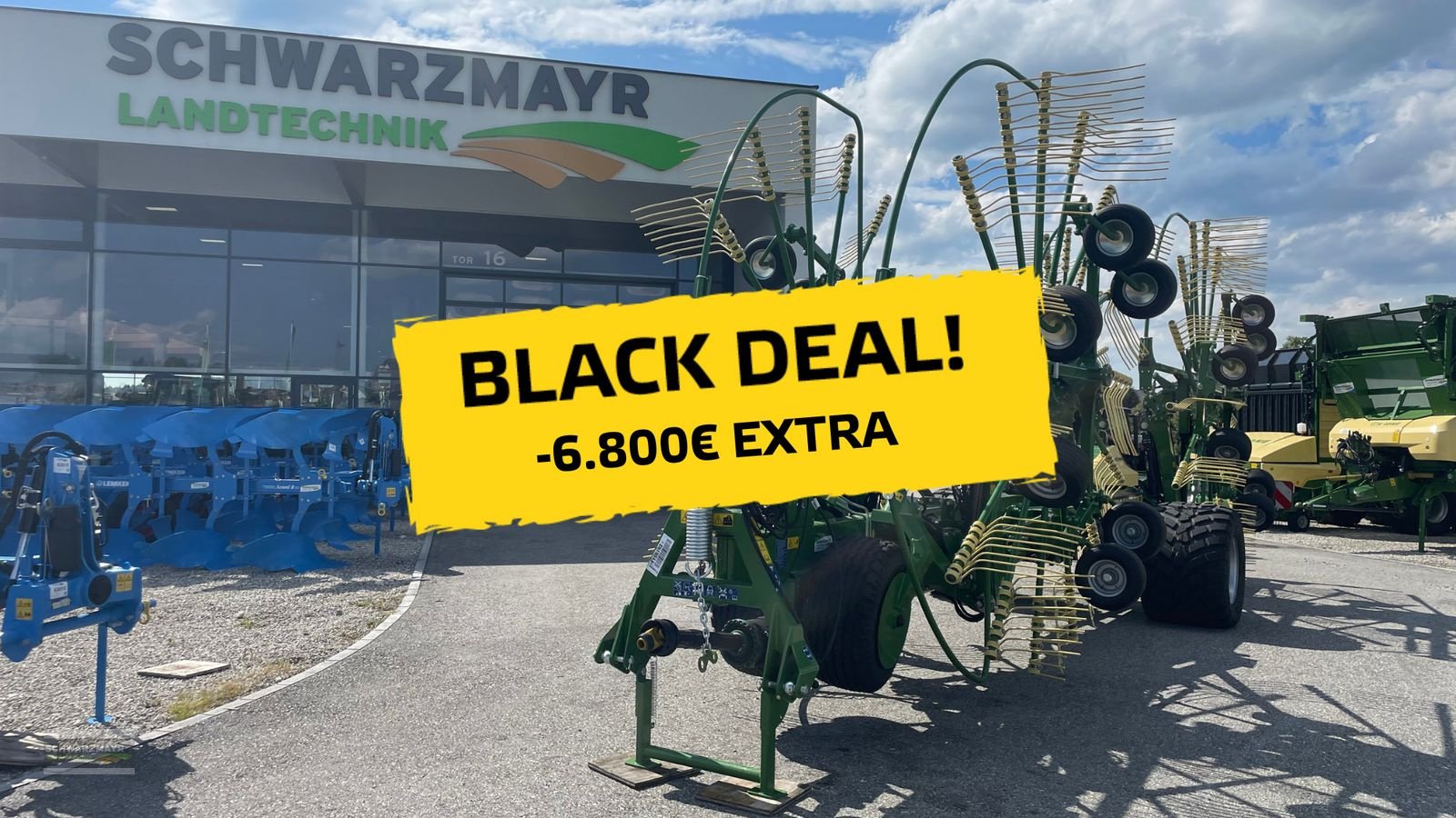 Schwader Türe ait Krone Swadro TC 1570, Vorführmaschine içinde Gampern (resim 2)