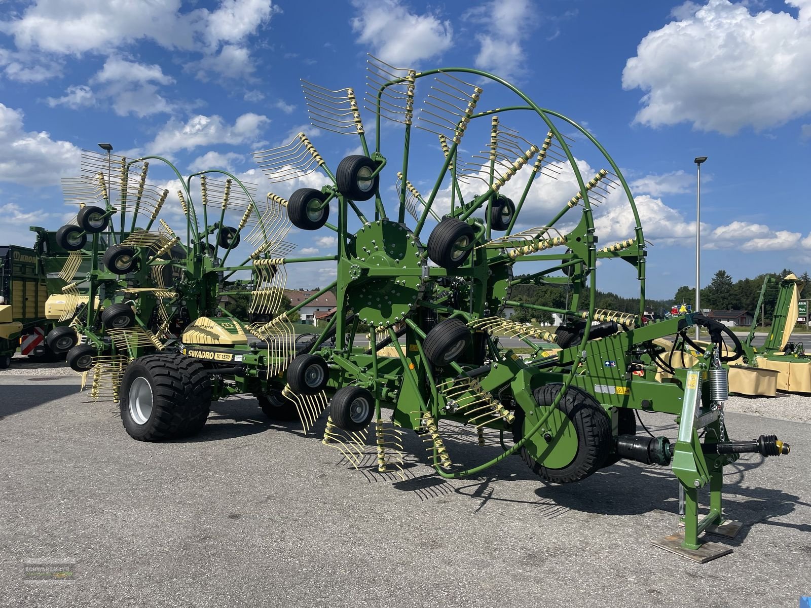 Schwader Türe ait Krone Swadro TC 1570, Vorführmaschine içinde Gampern (resim 5)