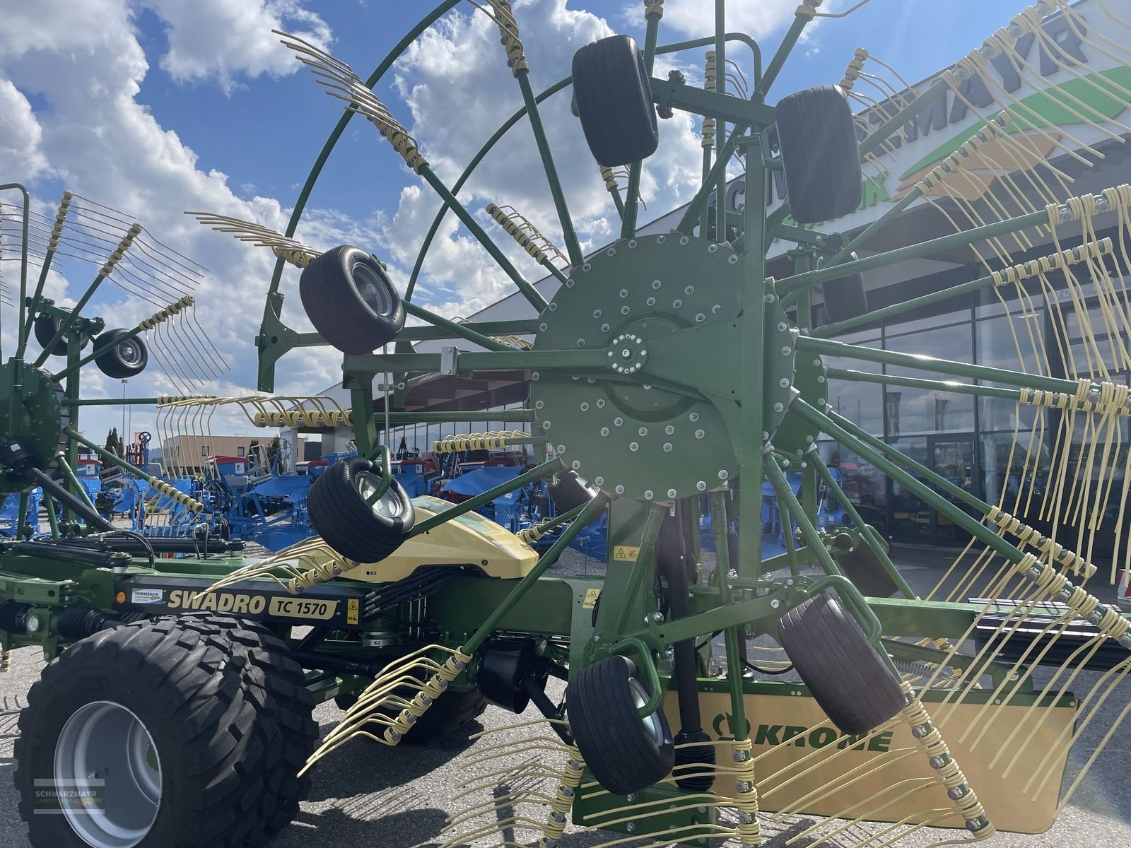 Schwader Türe ait Krone Swadro TC 1570, Vorführmaschine içinde Gampern (resim 15)