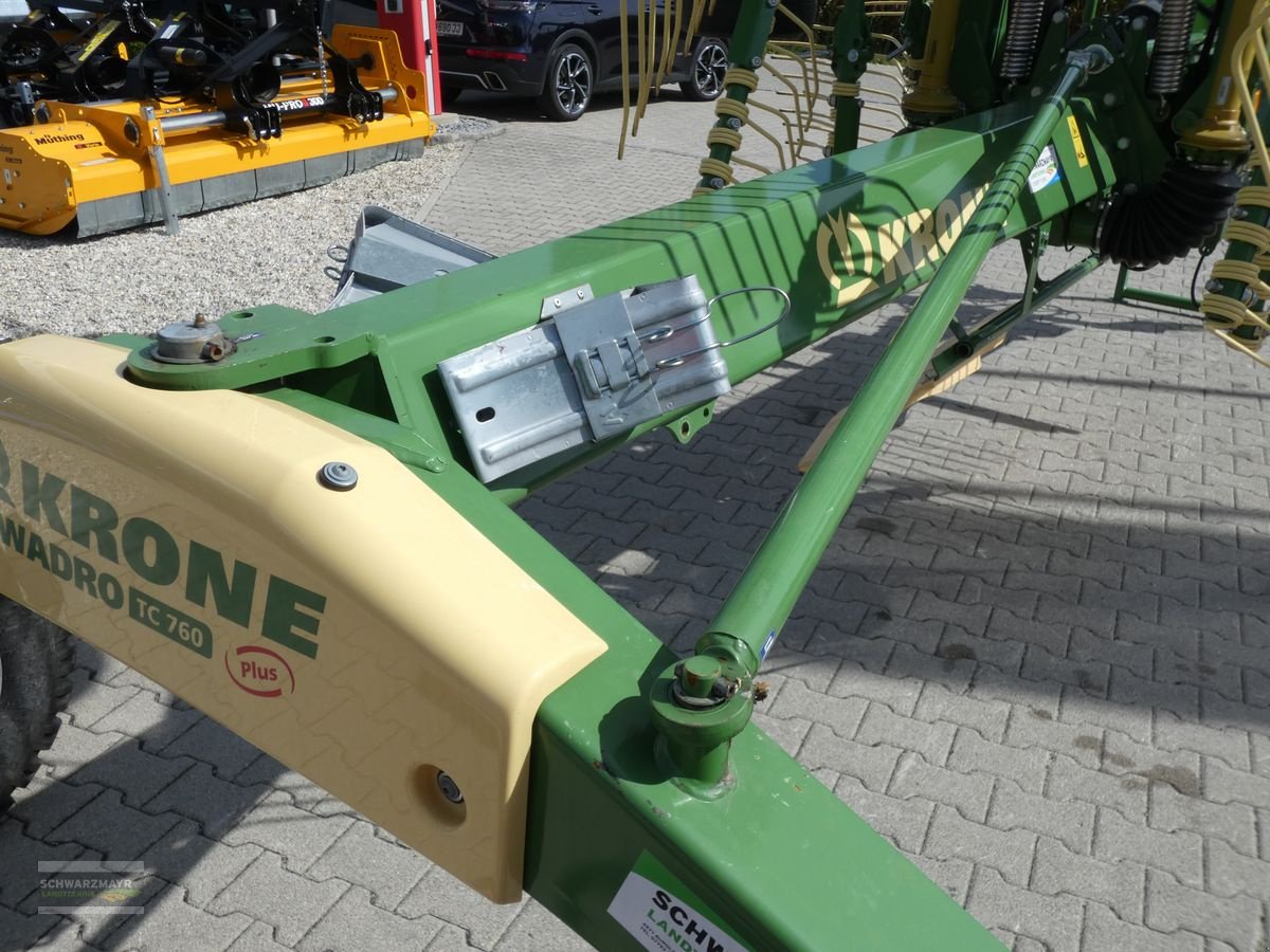 Schwader des Typs Krone Swadro TC 760 Plus Klappz., Vorführmaschine in Aurolzmünster (Bild 14)