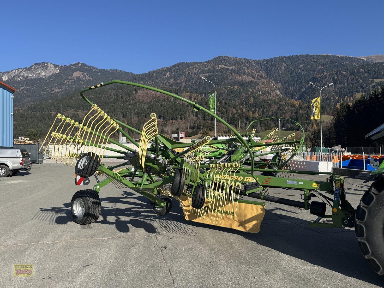 Schwader des Typs Krone Swadro TC 760 Plus Vorführmaschine, Vorführmaschine in Kötschach (Bild 9)