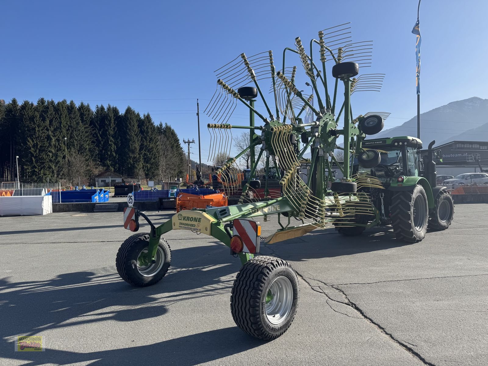 Schwader des Typs Krone Swadro TC 760 Plus Vorführmaschine, Vorführmaschine in Kötschach (Bild 3)
