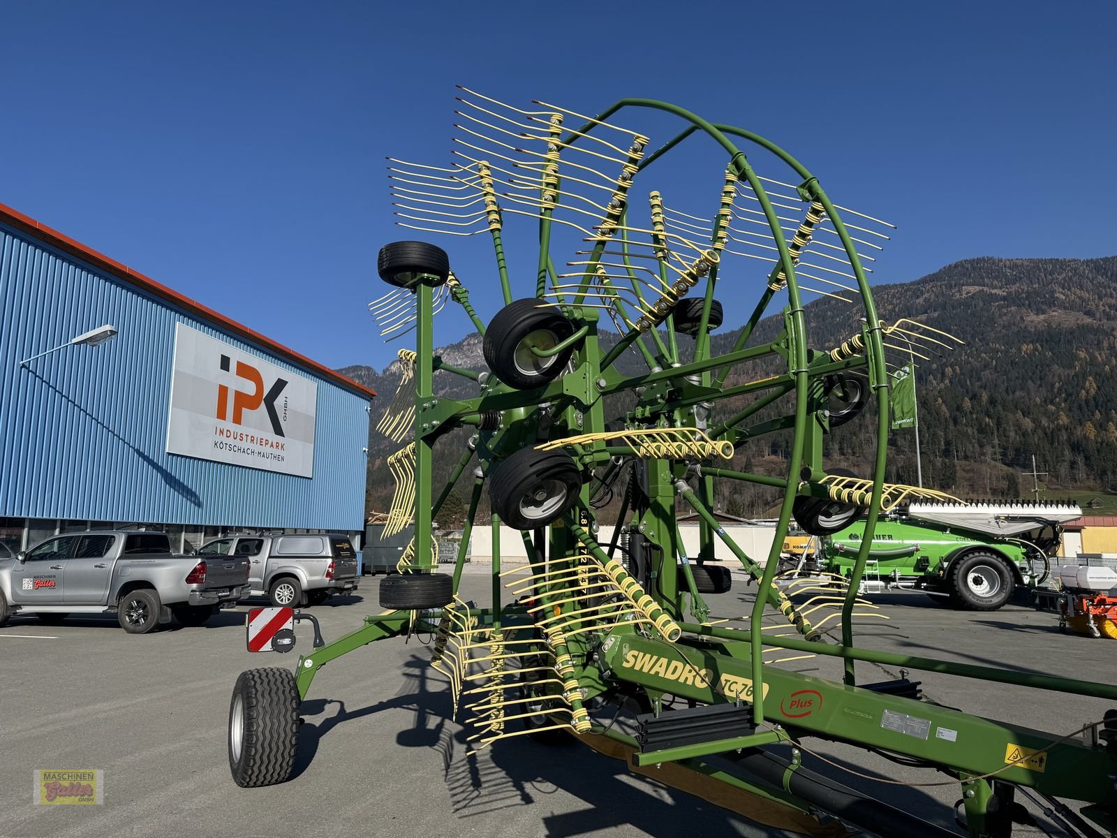 Schwader des Typs Krone Swadro TC 760 Plus Vorführmaschine, Vorführmaschine in Kötschach (Bild 5)