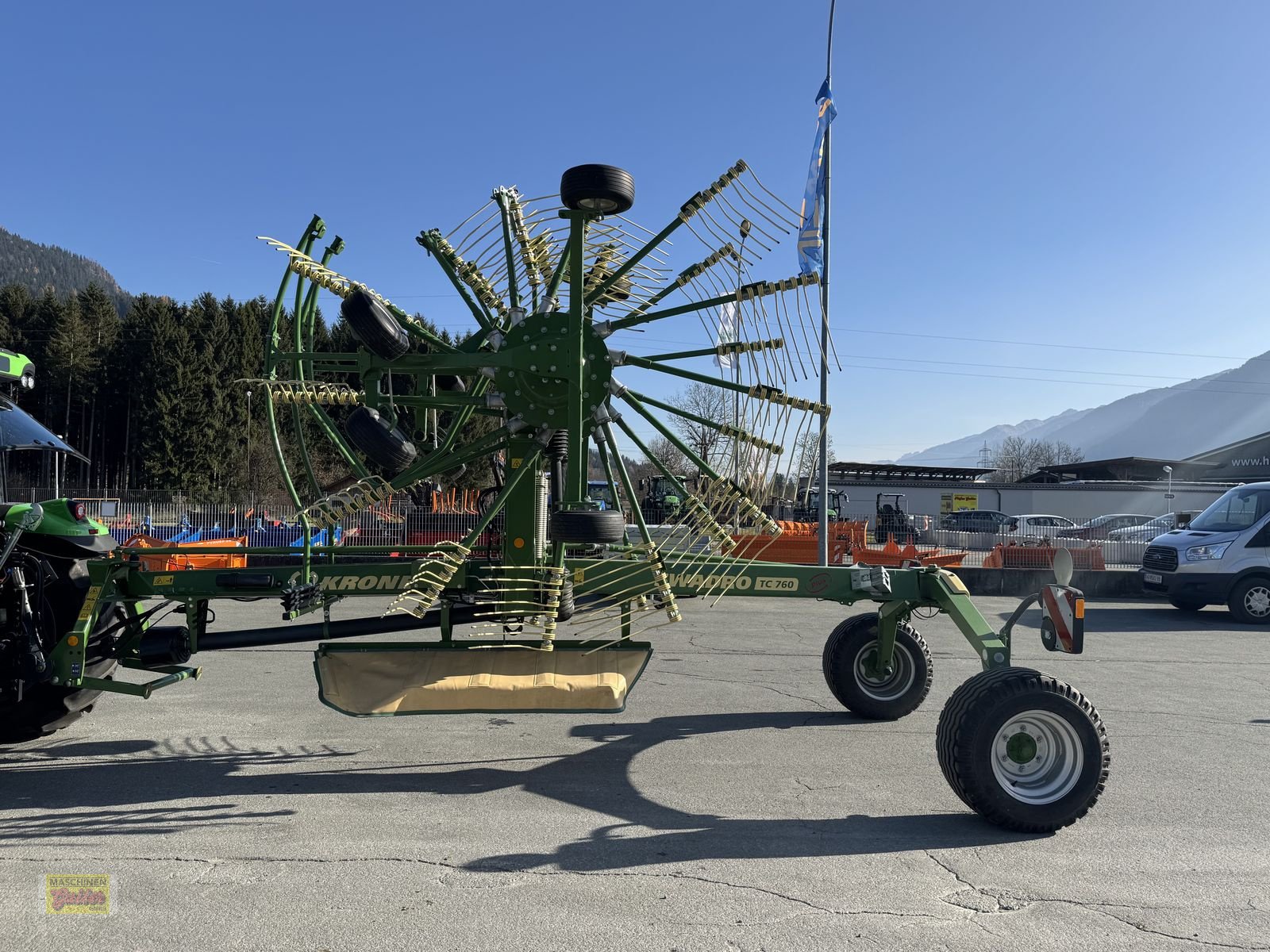 Schwader des Typs Krone Swadro TC 760 Plus Vorführmaschine, Vorführmaschine in Kötschach (Bild 20)