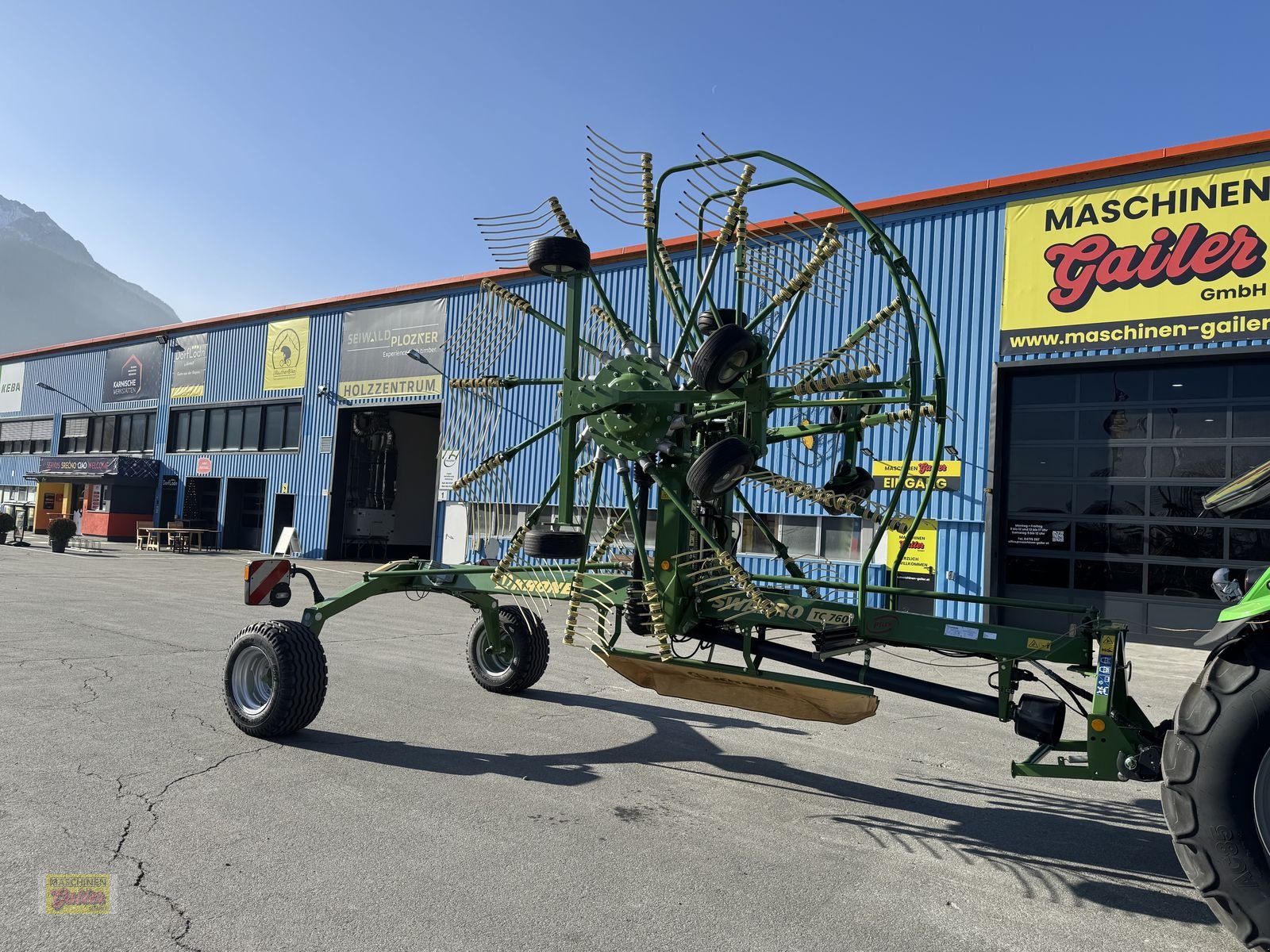 Schwader des Typs Krone Swadro TC 760 Plus Vorführmaschine, Vorführmaschine in Kötschach (Bild 17)