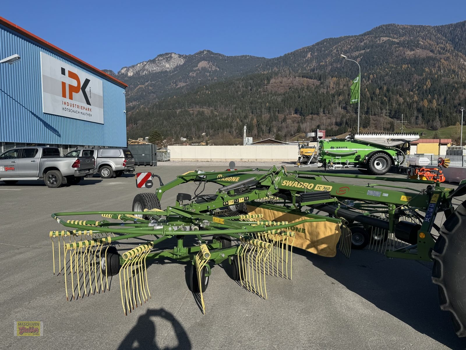 Schwader des Typs Krone Swadro TC 760 Plus Vorführmaschine, Vorführmaschine in Kötschach (Bild 7)