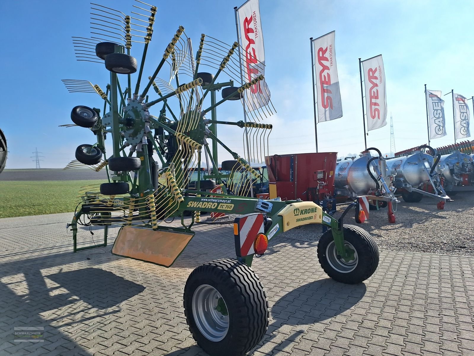 Schwader typu Krone Swadro TC 760 Plus, Neumaschine v Aurolzmünster (Obrázek 8)