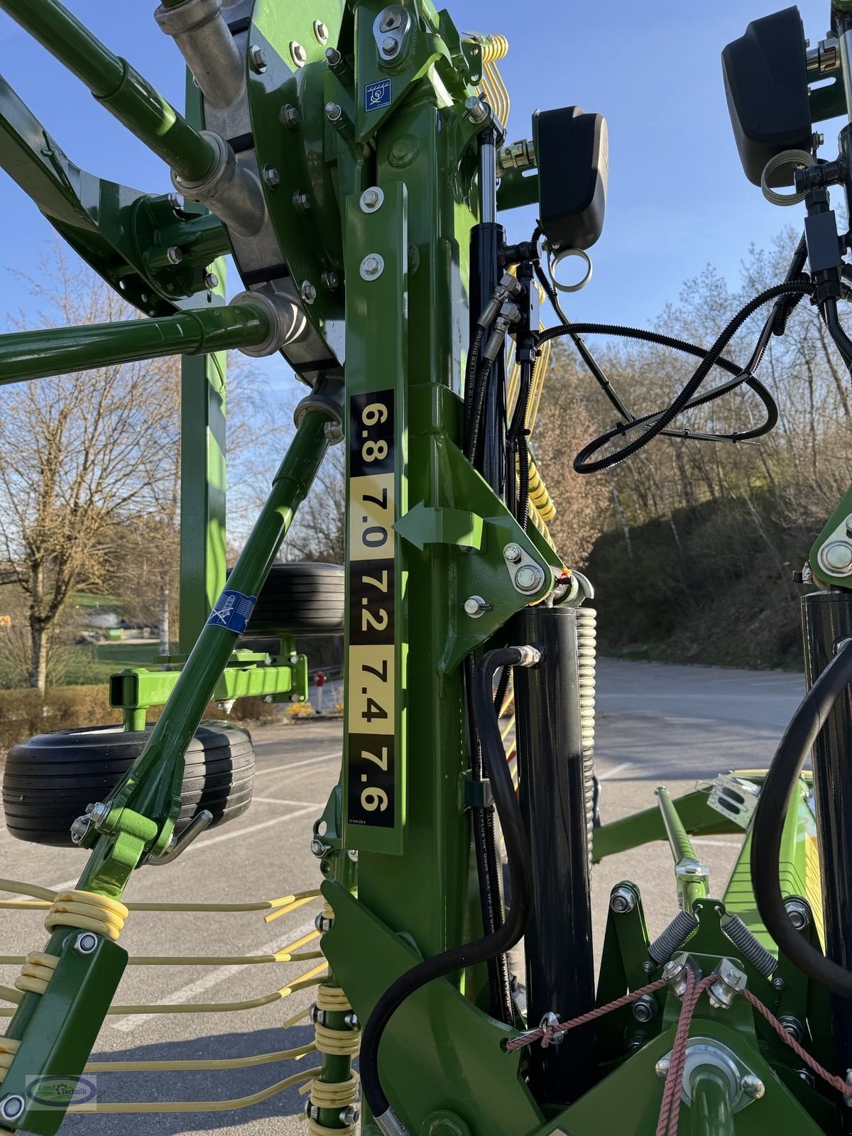 Schwader typu Krone Swadro TC 760 Plus, Neumaschine v Münzkirchen (Obrázek 13)