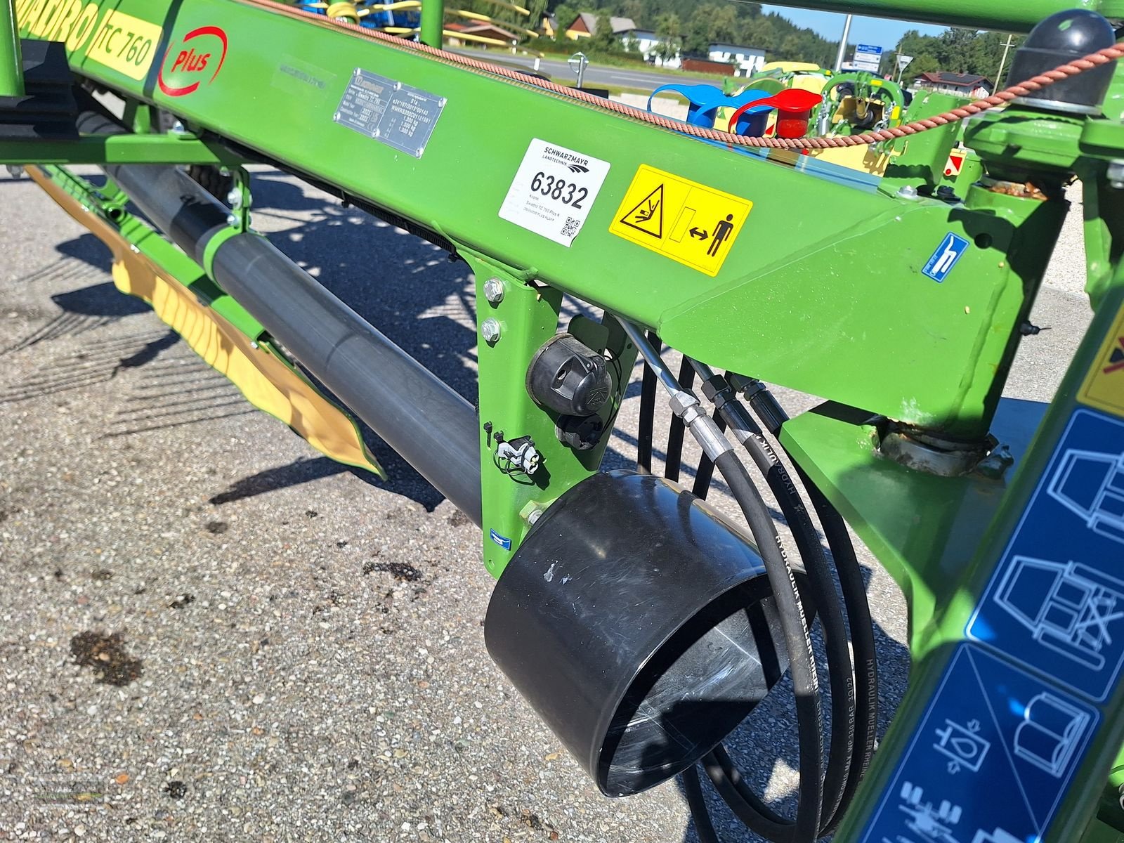 Schwader του τύπου Krone Swadro TC 760 Plus, Neumaschine σε Gampern (Φωτογραφία 16)