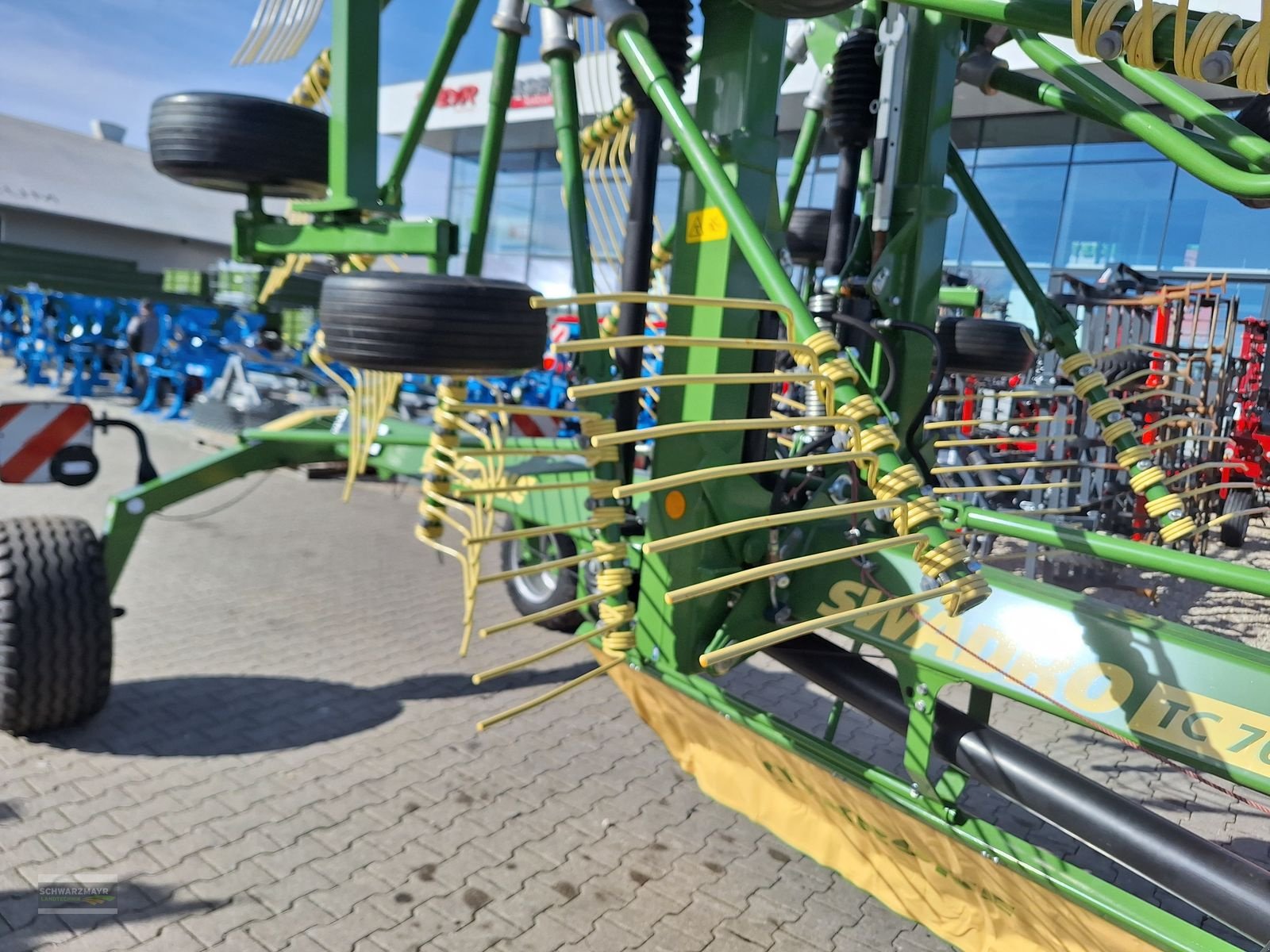 Schwader typu Krone Swadro TC 760, Vorführmaschine v Aurolzmünster (Obrázek 13)