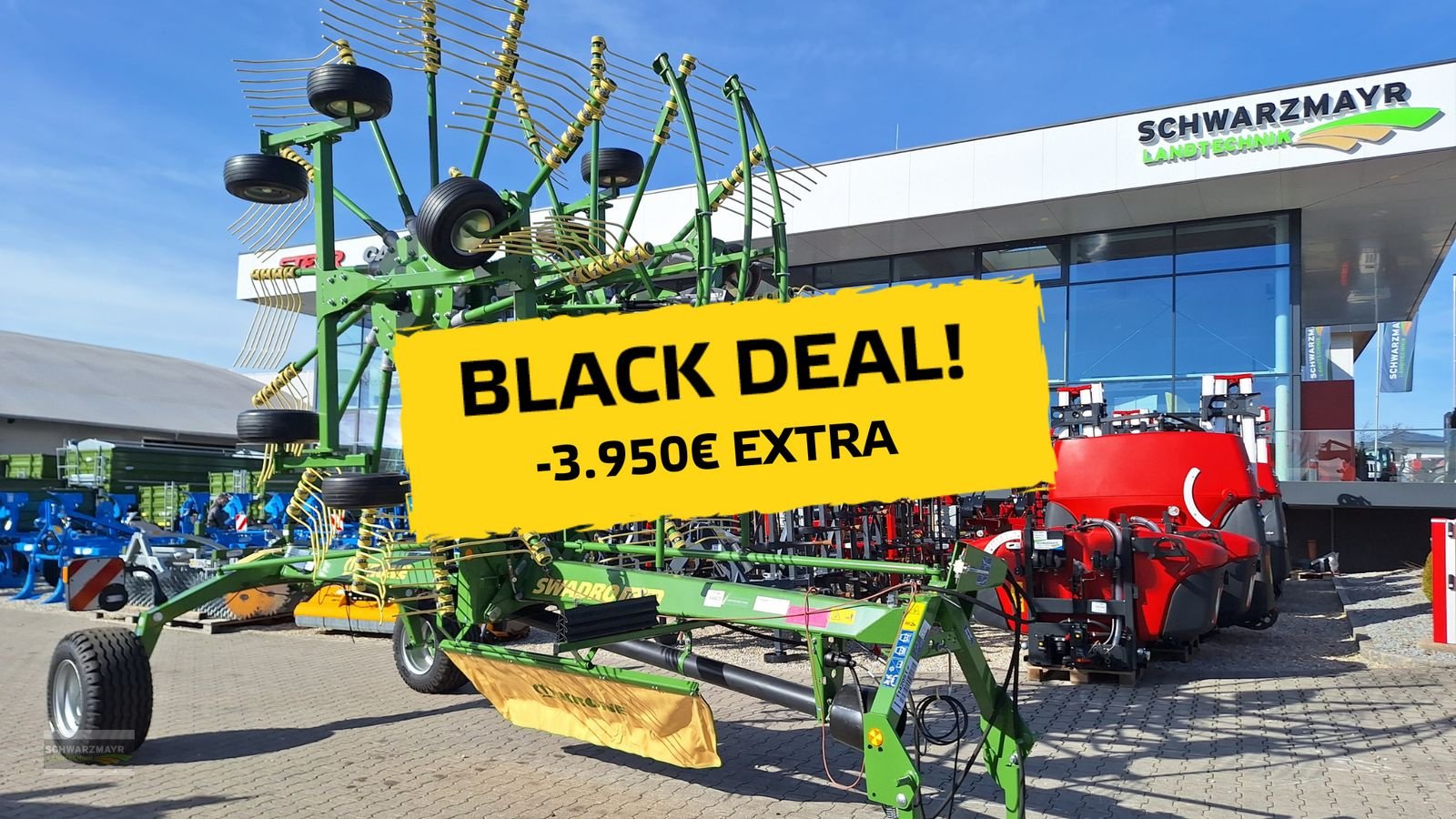 Schwader typu Krone Swadro TC 760, Vorführmaschine v Aurolzmünster (Obrázek 2)