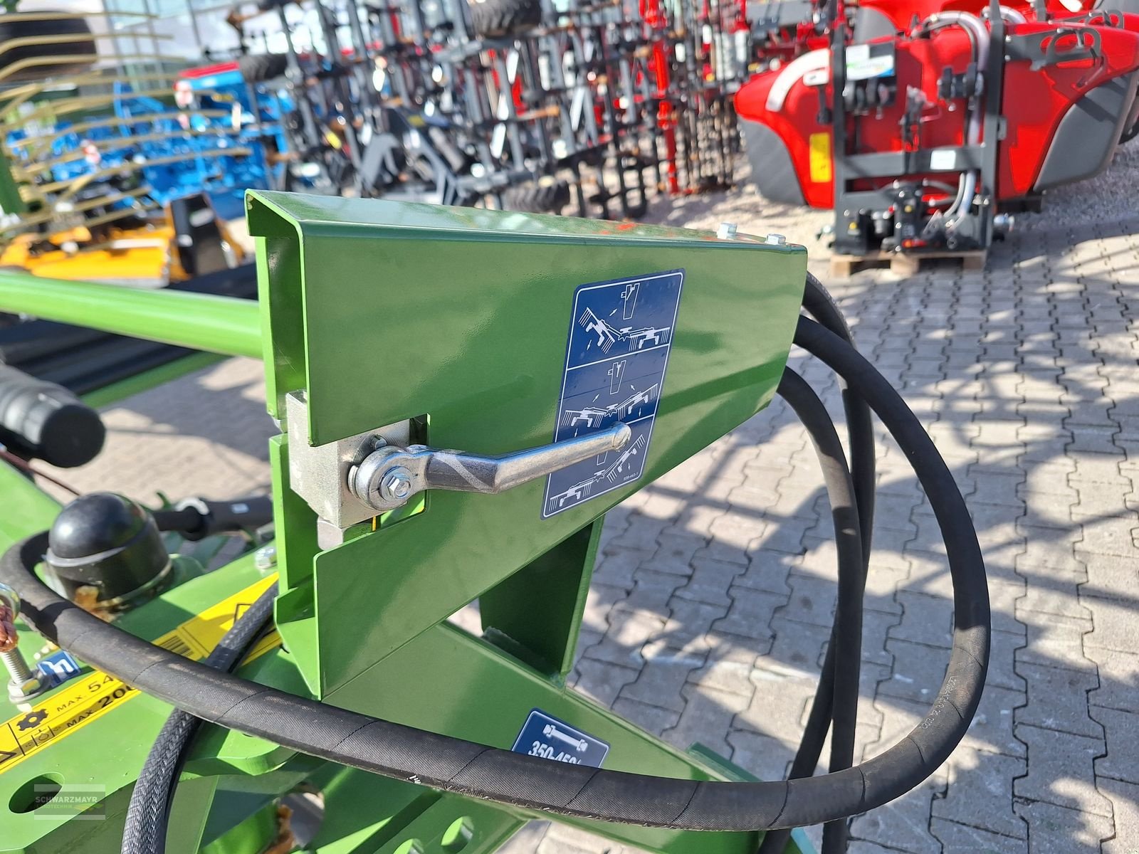 Schwader typu Krone Swadro TC 760, Vorführmaschine v Aurolzmünster (Obrázek 17)