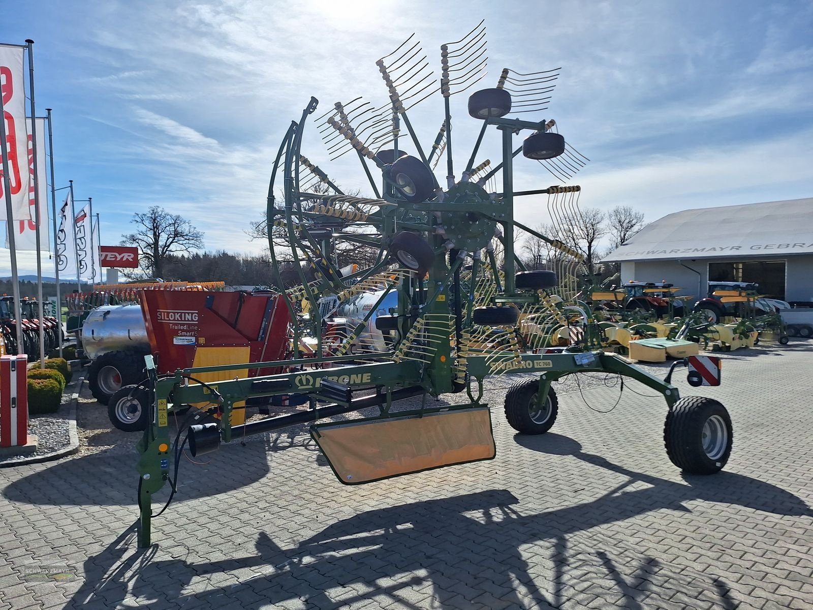 Schwader typu Krone Swadro TC 760, Vorführmaschine v Aurolzmünster (Obrázek 8)