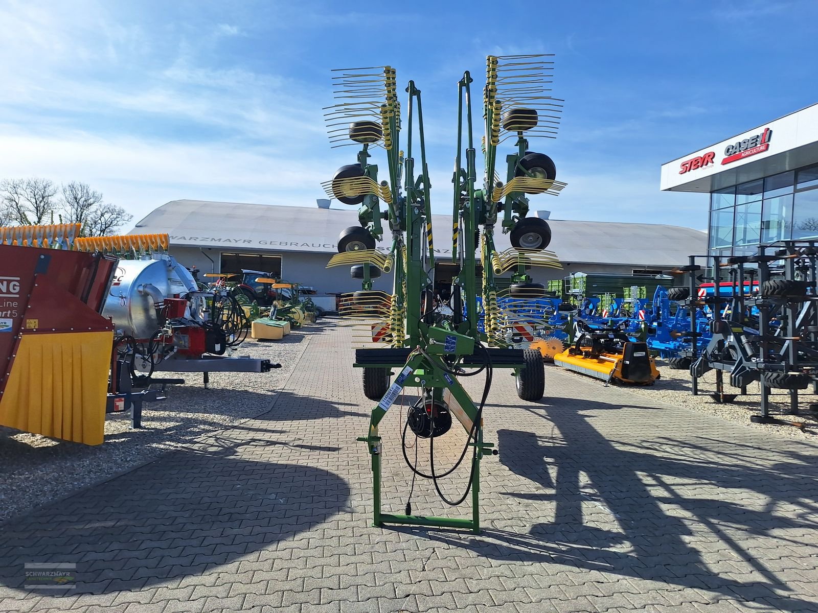 Schwader typu Krone Swadro TC 760, Vorführmaschine v Aurolzmünster (Obrázek 10)