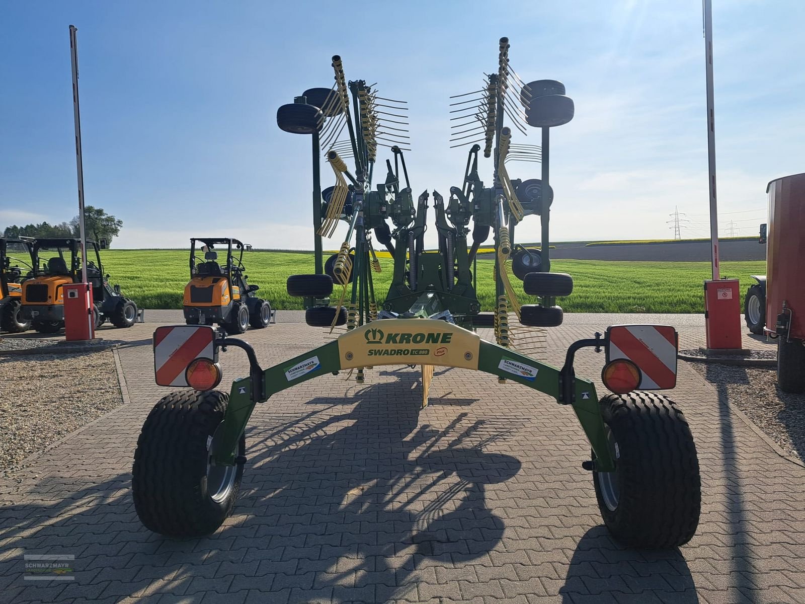 Schwader del tipo Krone Swadro TC 880 Comfort, Neumaschine In Gampern (Immagine 3)