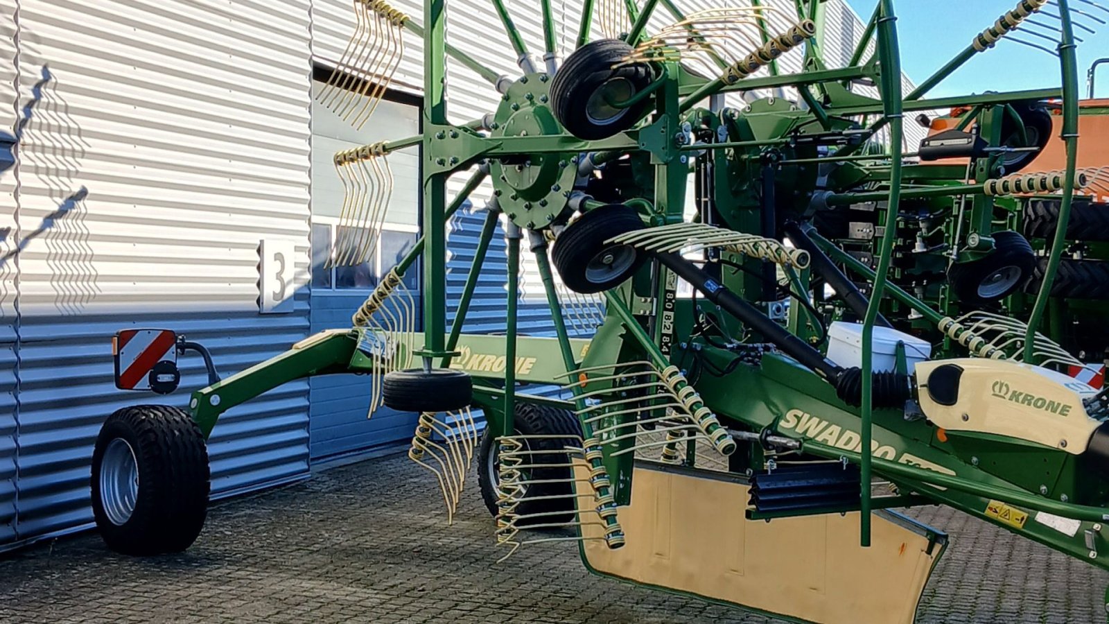 Schwader του τύπου Krone Swadro TC 880, Gebrauchtmaschine σε Horsens (Φωτογραφία 3)