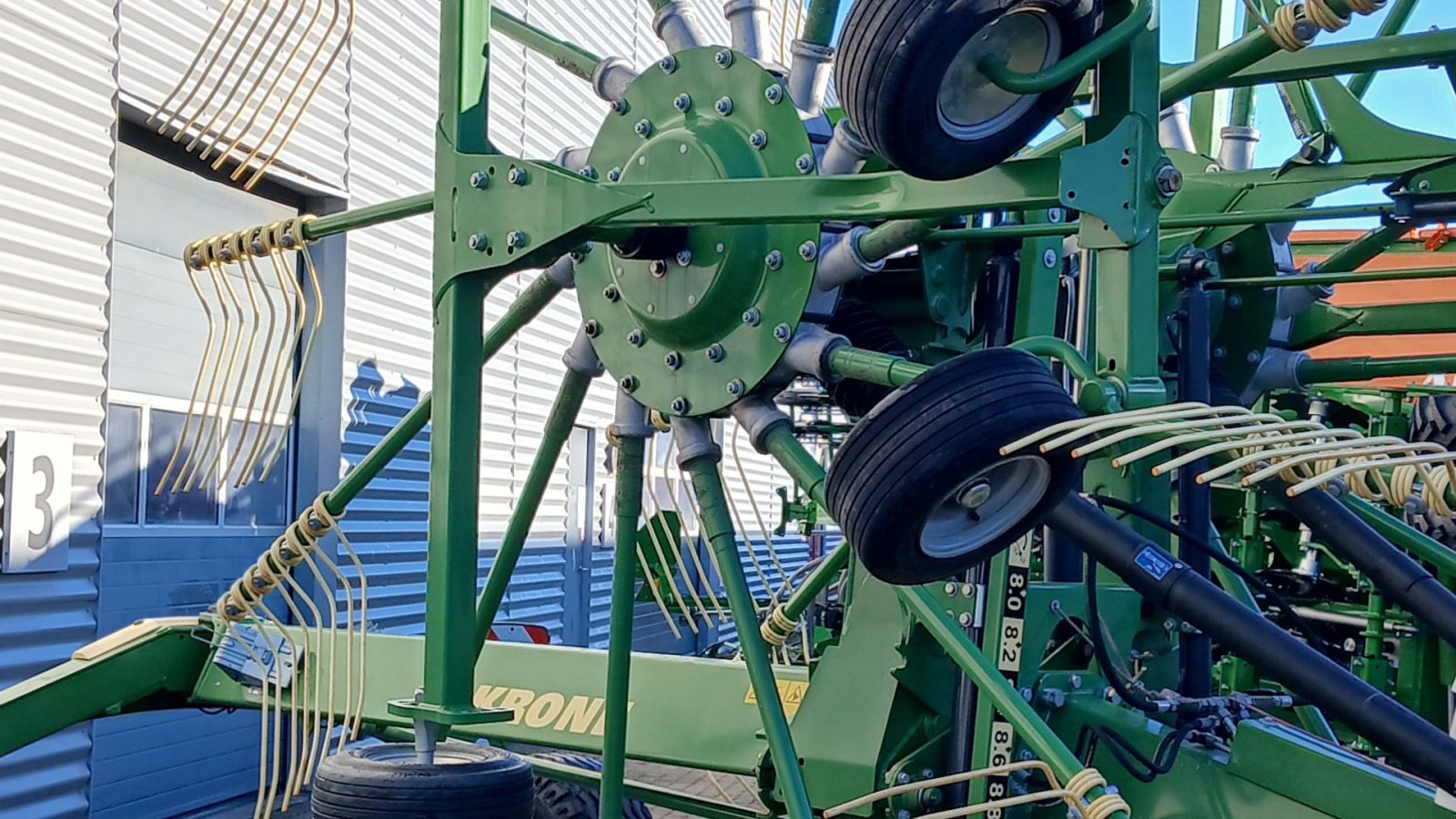 Schwader του τύπου Krone Swadro TC 880, Gebrauchtmaschine σε Horsens (Φωτογραφία 7)