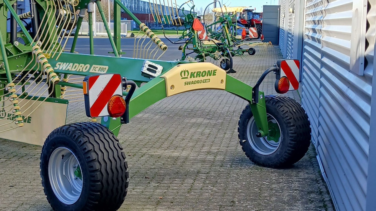 Schwader του τύπου Krone Swadro TC 880, Gebrauchtmaschine σε Horsens (Φωτογραφία 10)