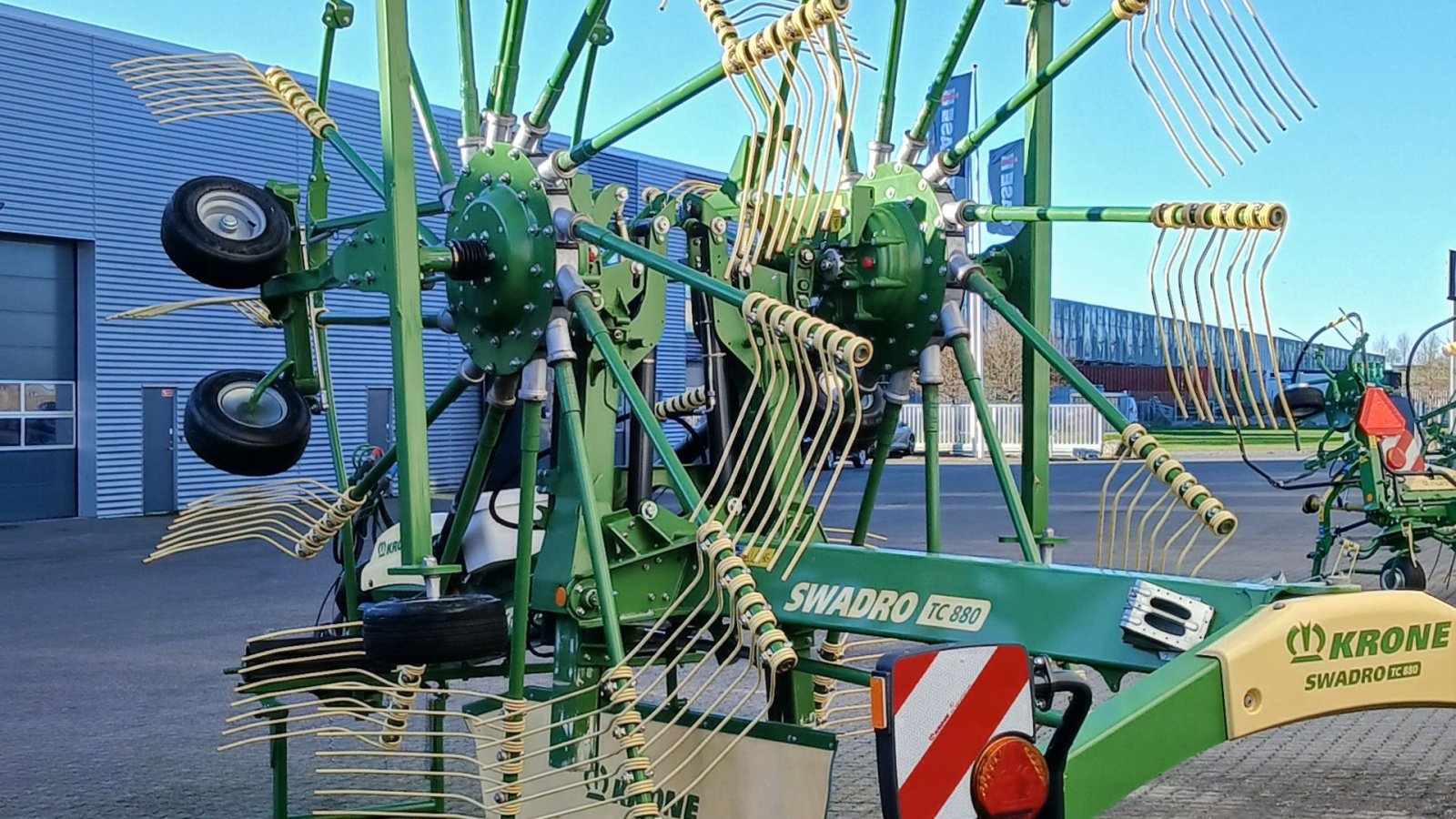 Schwader του τύπου Krone Swadro TC 880, Gebrauchtmaschine σε Horsens (Φωτογραφία 9)