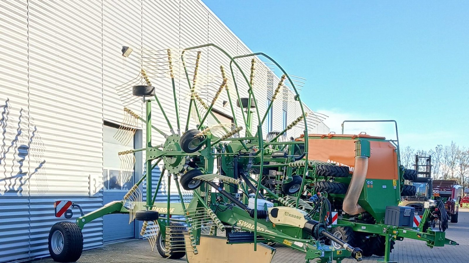 Schwader του τύπου Krone Swadro TC 880, Gebrauchtmaschine σε Horsens (Φωτογραφία 2)