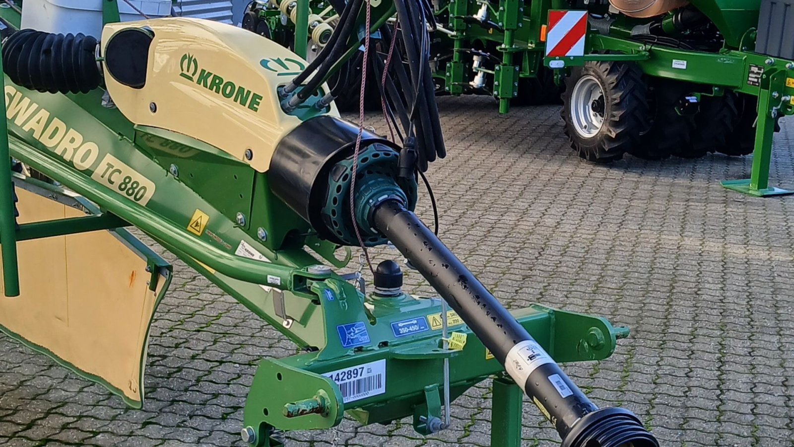 Schwader του τύπου Krone Swadro TC 880, Gebrauchtmaschine σε Horsens (Φωτογραφία 4)