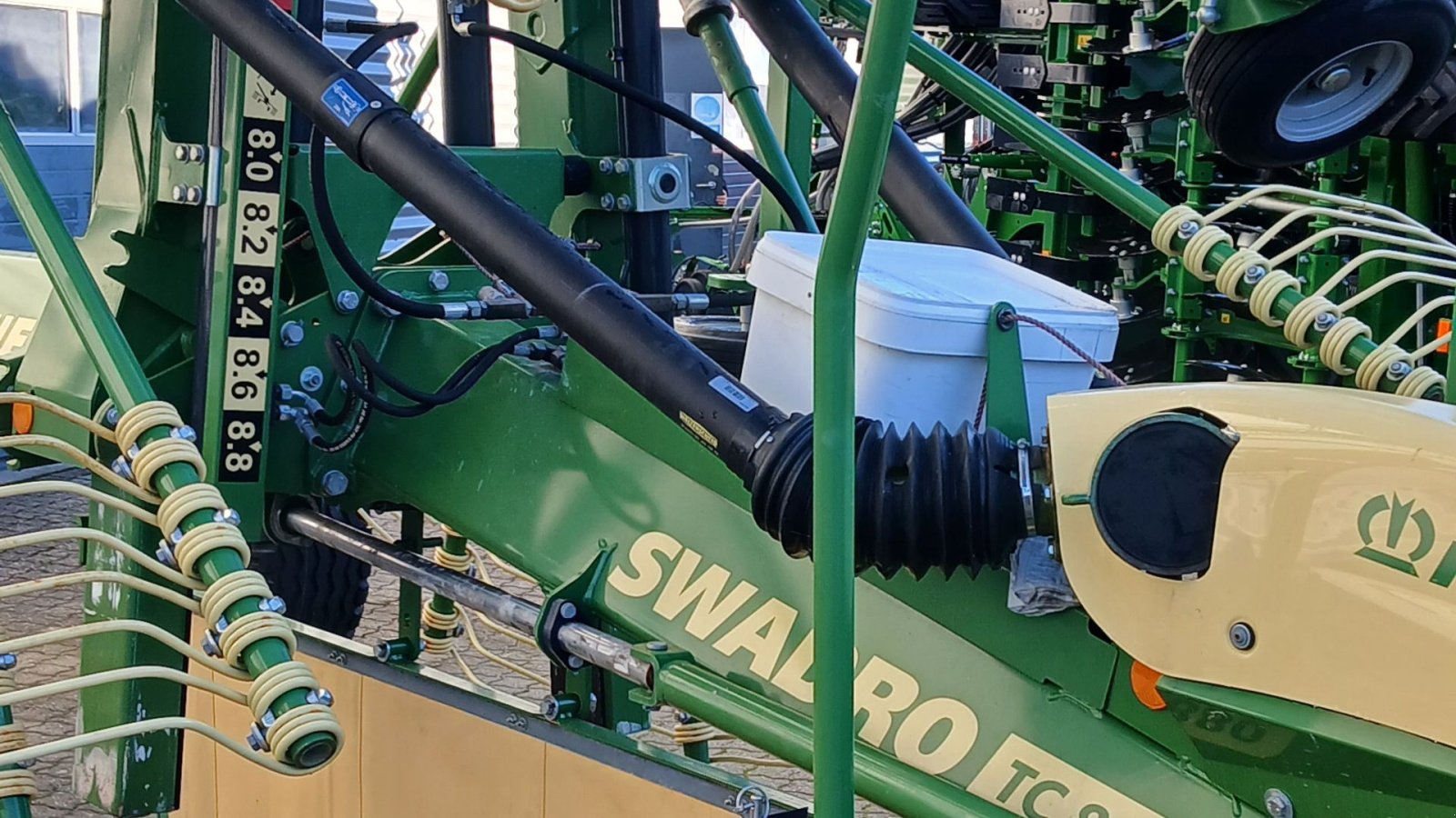 Schwader του τύπου Krone Swadro TC 880, Gebrauchtmaschine σε Horsens (Φωτογραφία 5)