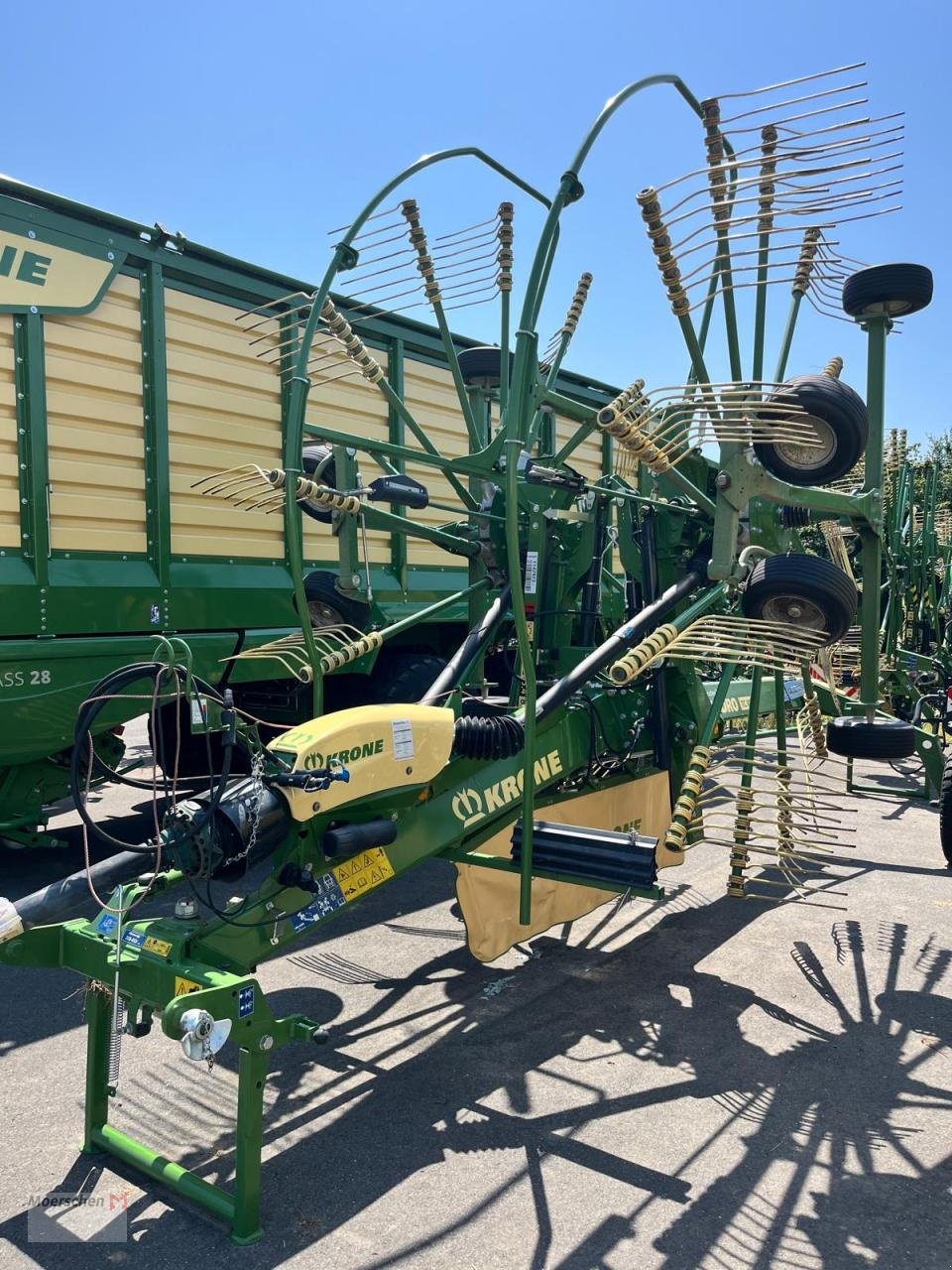 Schwader Türe ait Krone Swadro TC 880, Neumaschine içinde Tönisvorst (resim 2)