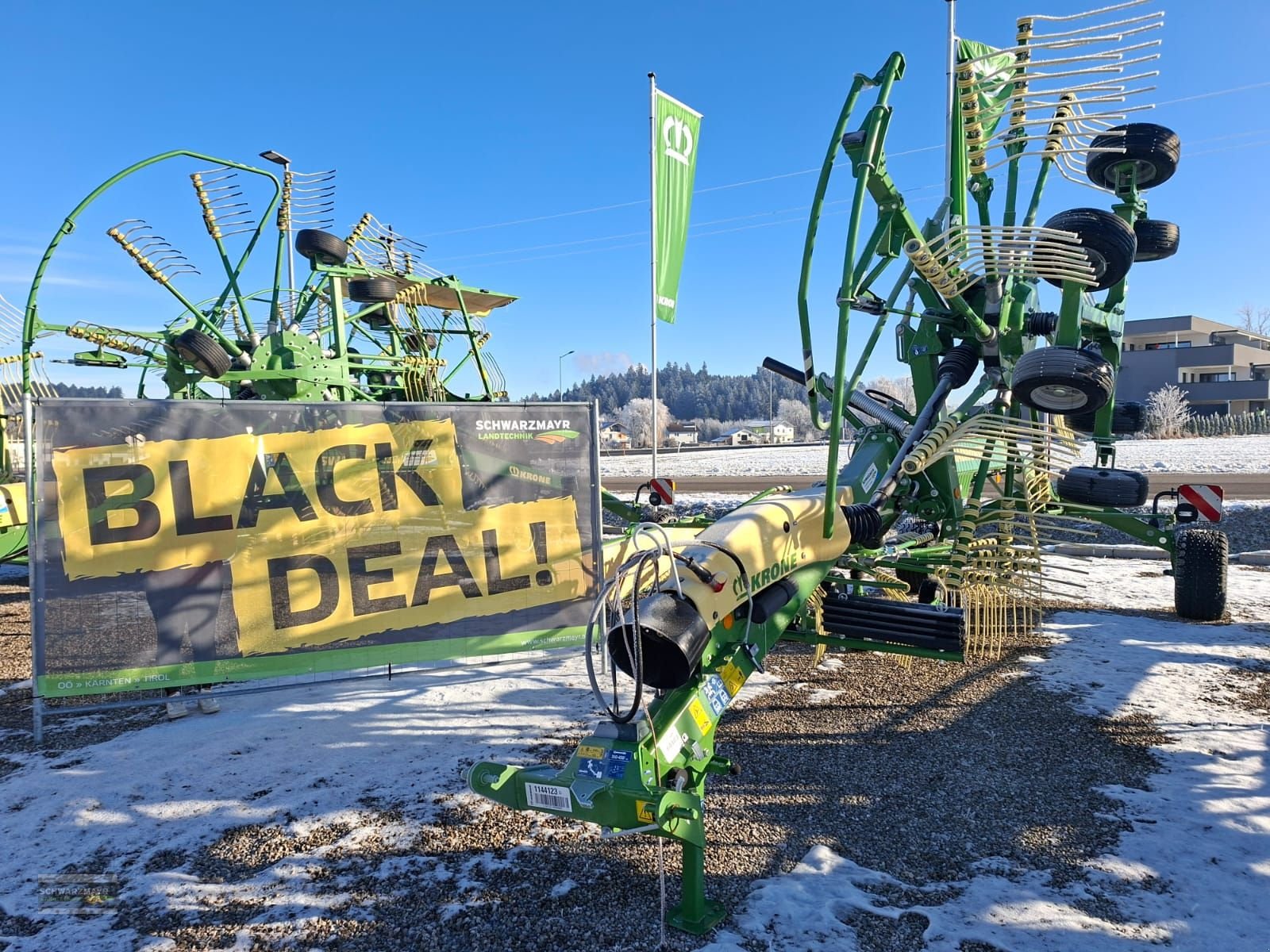 Schwader Türe ait Krone Swadro TS 620 Klappzinken, Neumaschine içinde Gampern (resim 1)